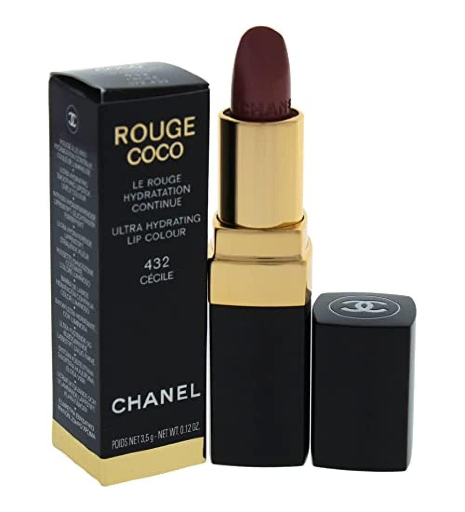 Chanel Rouge Coco Ultra Hydrating Lip Color Cecile  No.432  0.12 Ounce No.432 0.12 Ounce