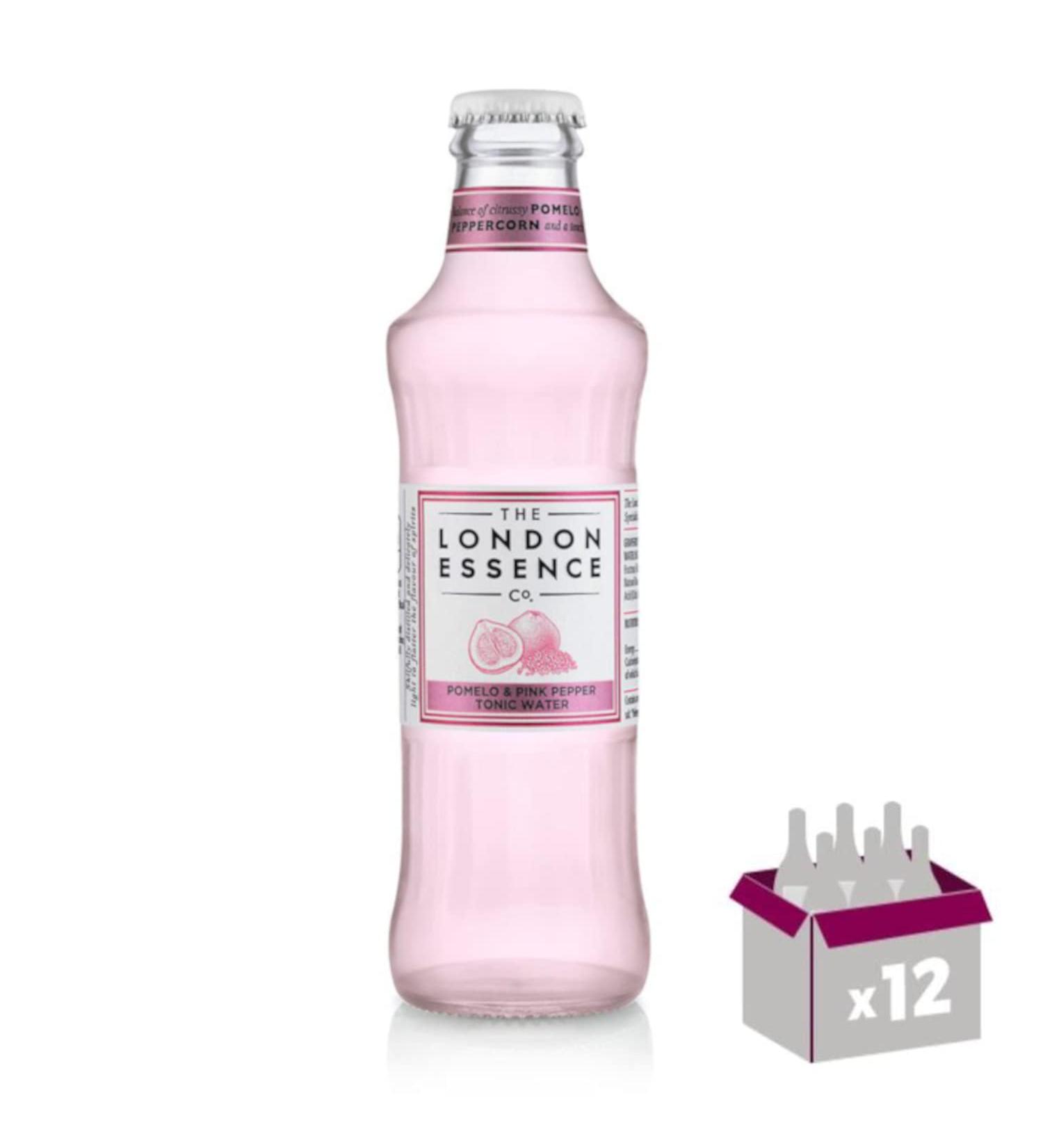 GRAPEFRUIT & PINK PEPPER TONIC WATER – London Essence – 20cl x12