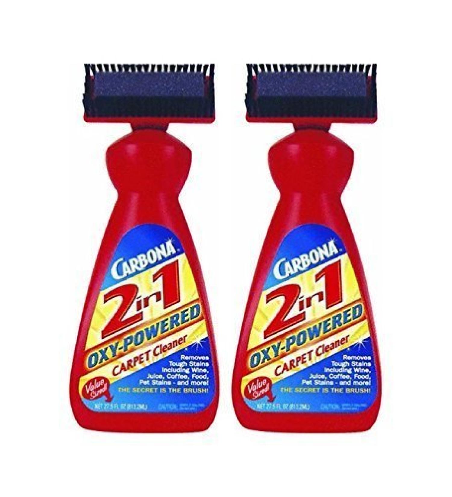 Carbona 2 in 1 Oxy-Powered Carpet & Upholstery Cleaner 27.5 Fl Oz (2)