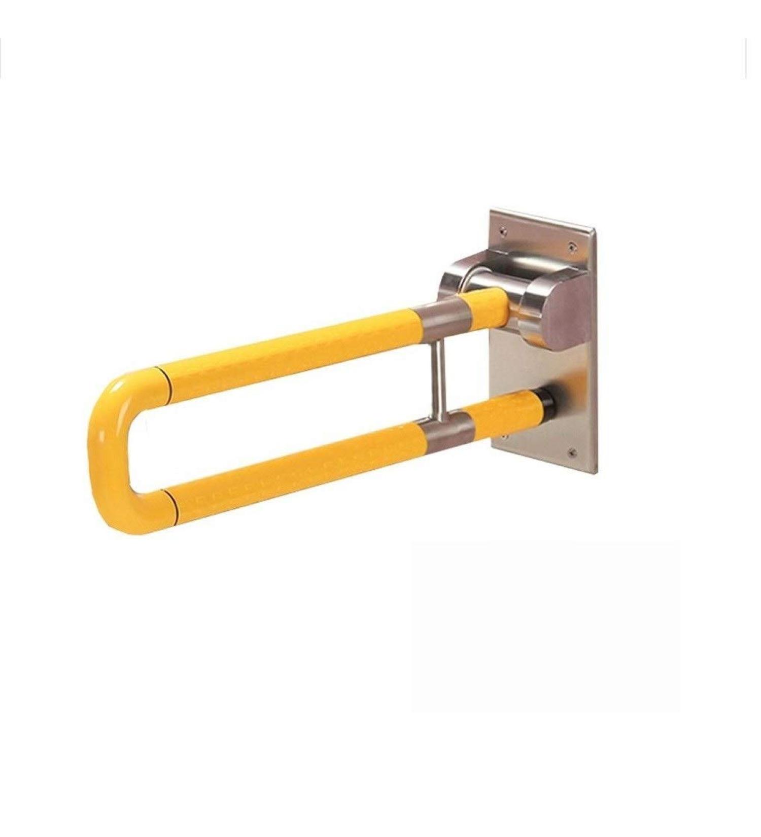 Bathroom Grab Bar Safety Support Rail 60CM Shower Grab Bar Folding Grab Bars for Toilet and Bathroom 304 Stainless Steel Safety Handrail - Buy Online on GoSupps.com