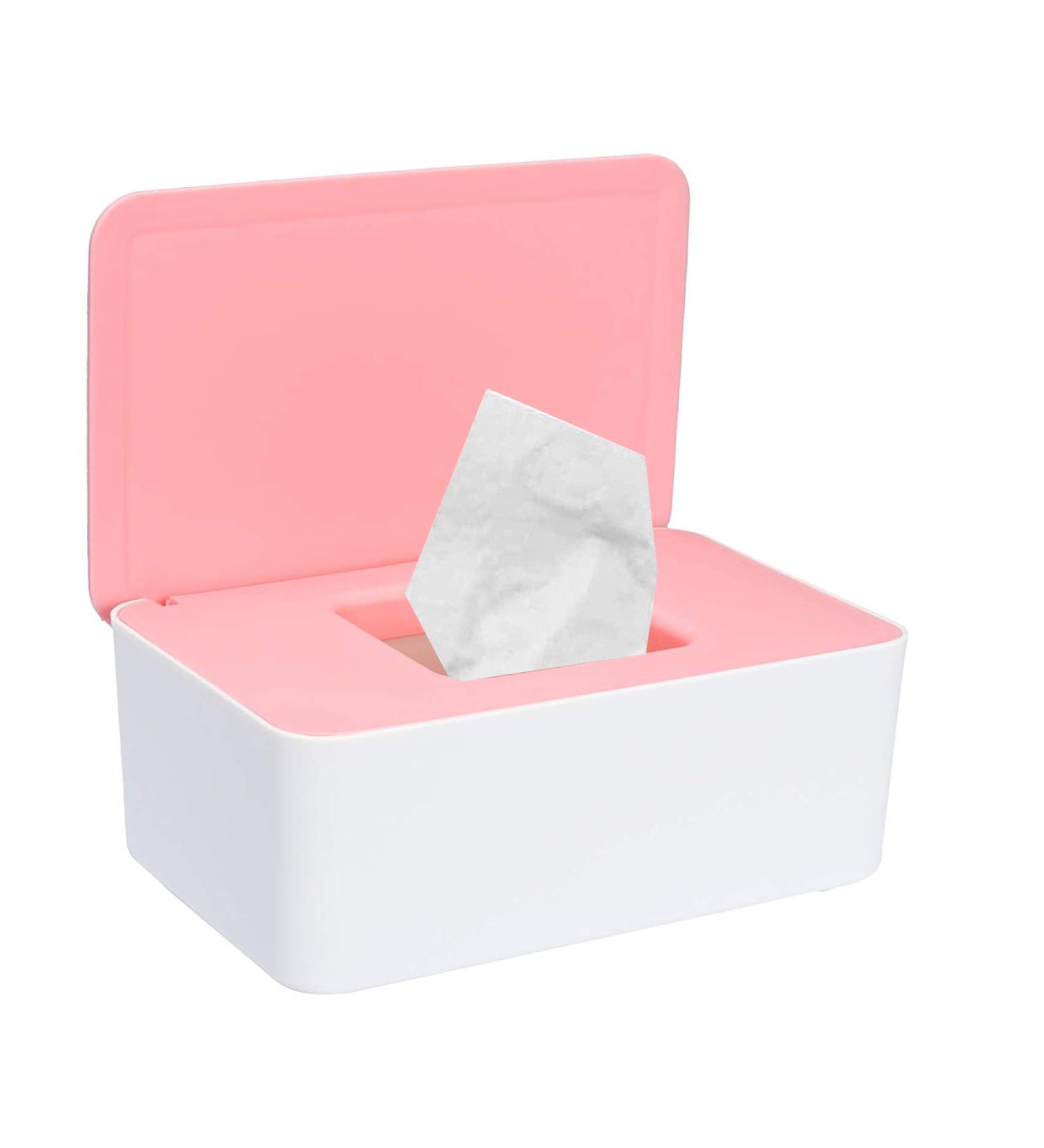 Buy Plastic Wet Wipes Box | Storage Case for Baby Wipes Tissues & Napkins - Durable & Stylish - Buy Online on GoSupps.com