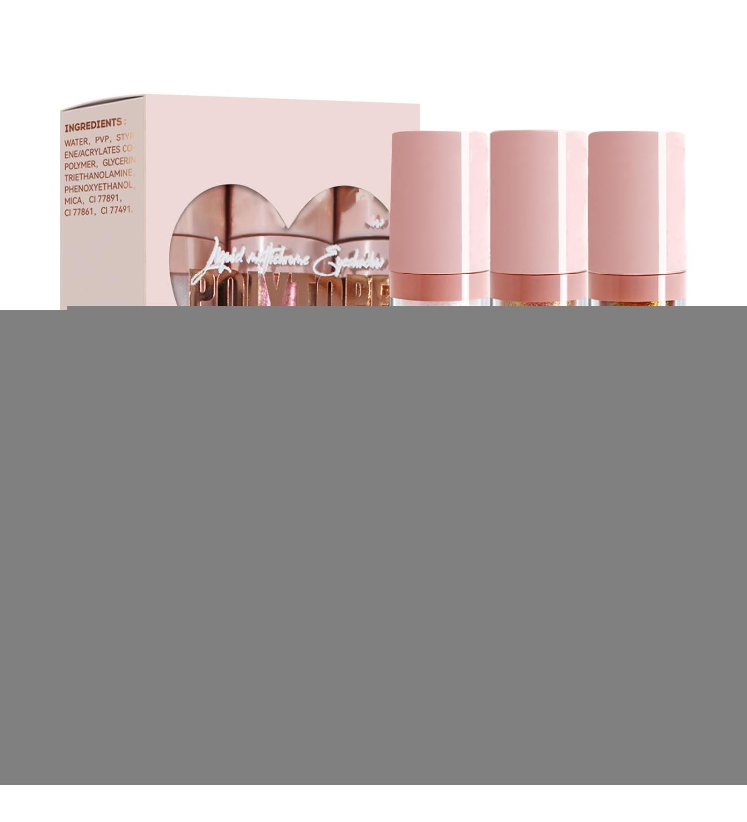  Fmzrbnih Chameleon Glitter Eyeshadow Multichrome Liquid Eyeshadow - 3X Multi-Dimensional Eyeshadows to Strong All Day Wear Quicky DrySmooth Shimmer Eyeshadows for Lips - Buy Online on GoSupps.com