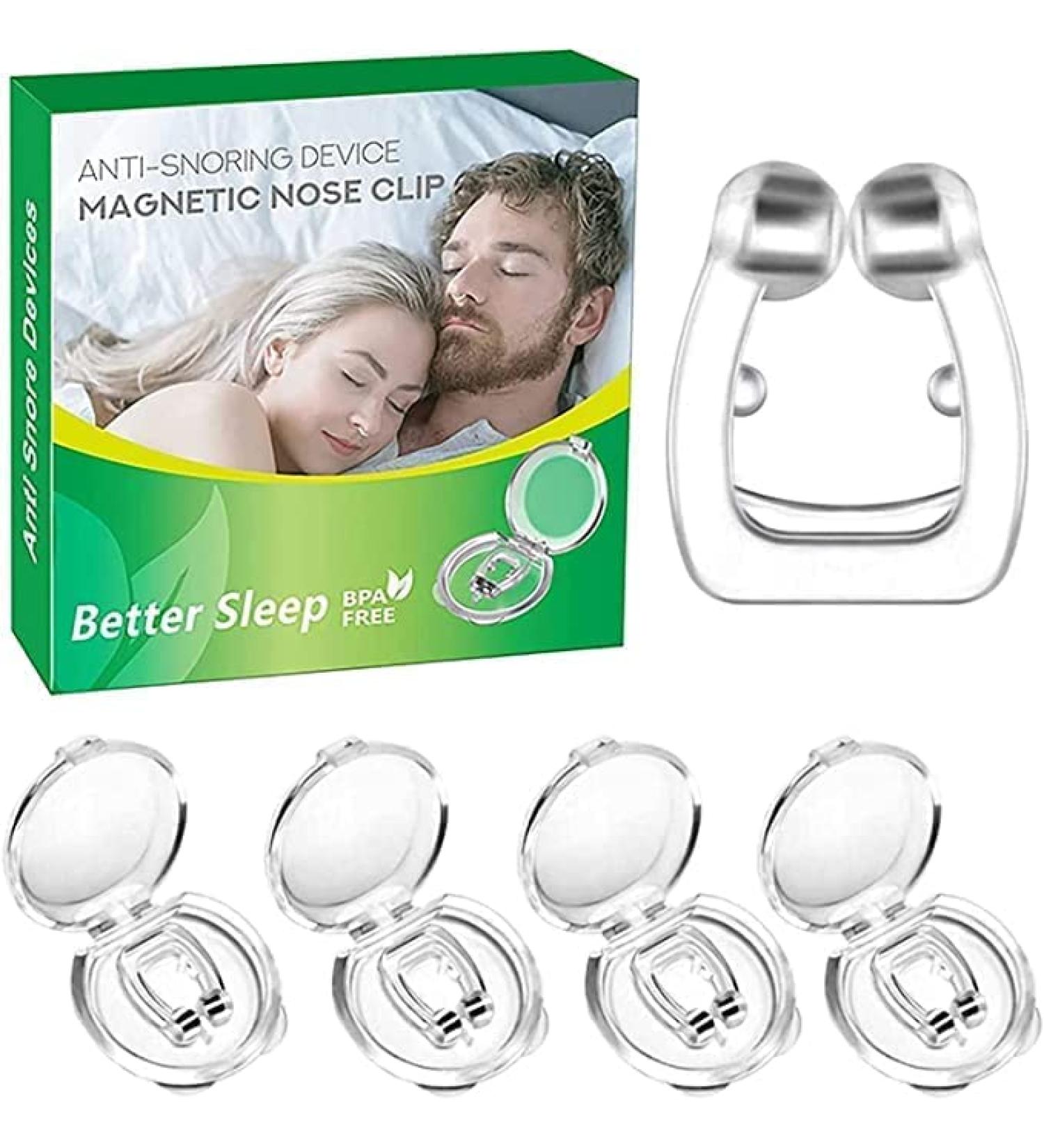 S-tash Stop Snoring - Anti Snoring Nose Strips (4 Pcs) | Snore Stopper & Solution | Comfortable Nasal Strips for Effective Results - Buy Online on GoSupps.com