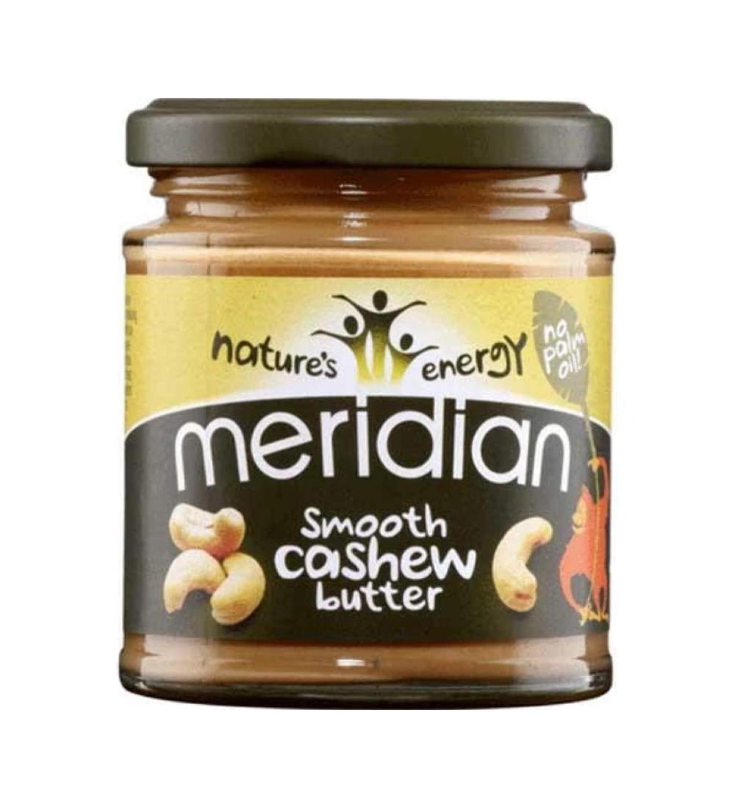 Meridian - Natural Cashew Butter Smooth 100% - 170g