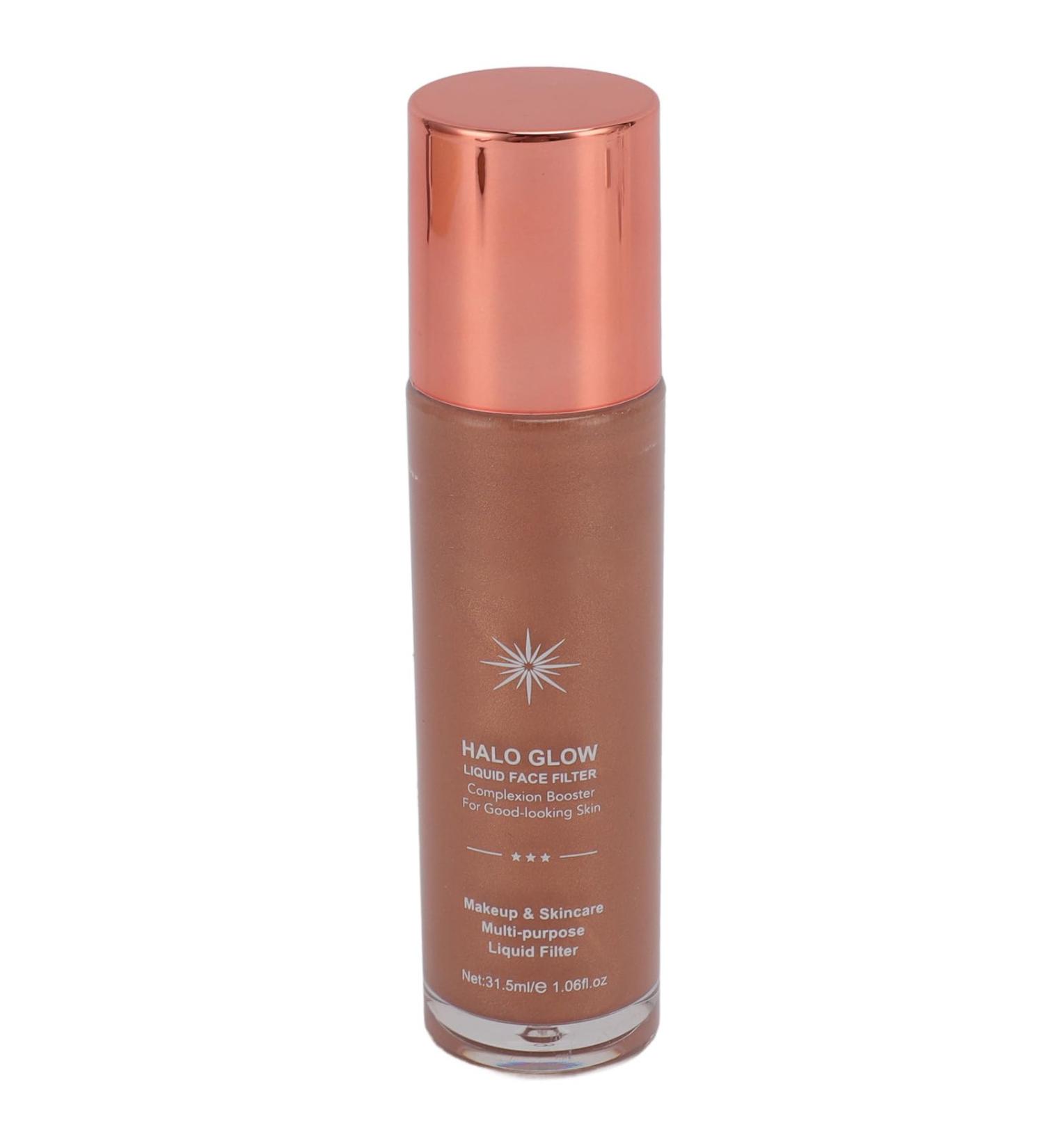 Face Liquid Highlighter Long Lasting 31.5ml Body Glitter Highlight Silky Smooth Naturally Radiant Sweat Resistant for Face (4#) - Buy Online on GoSupps.com