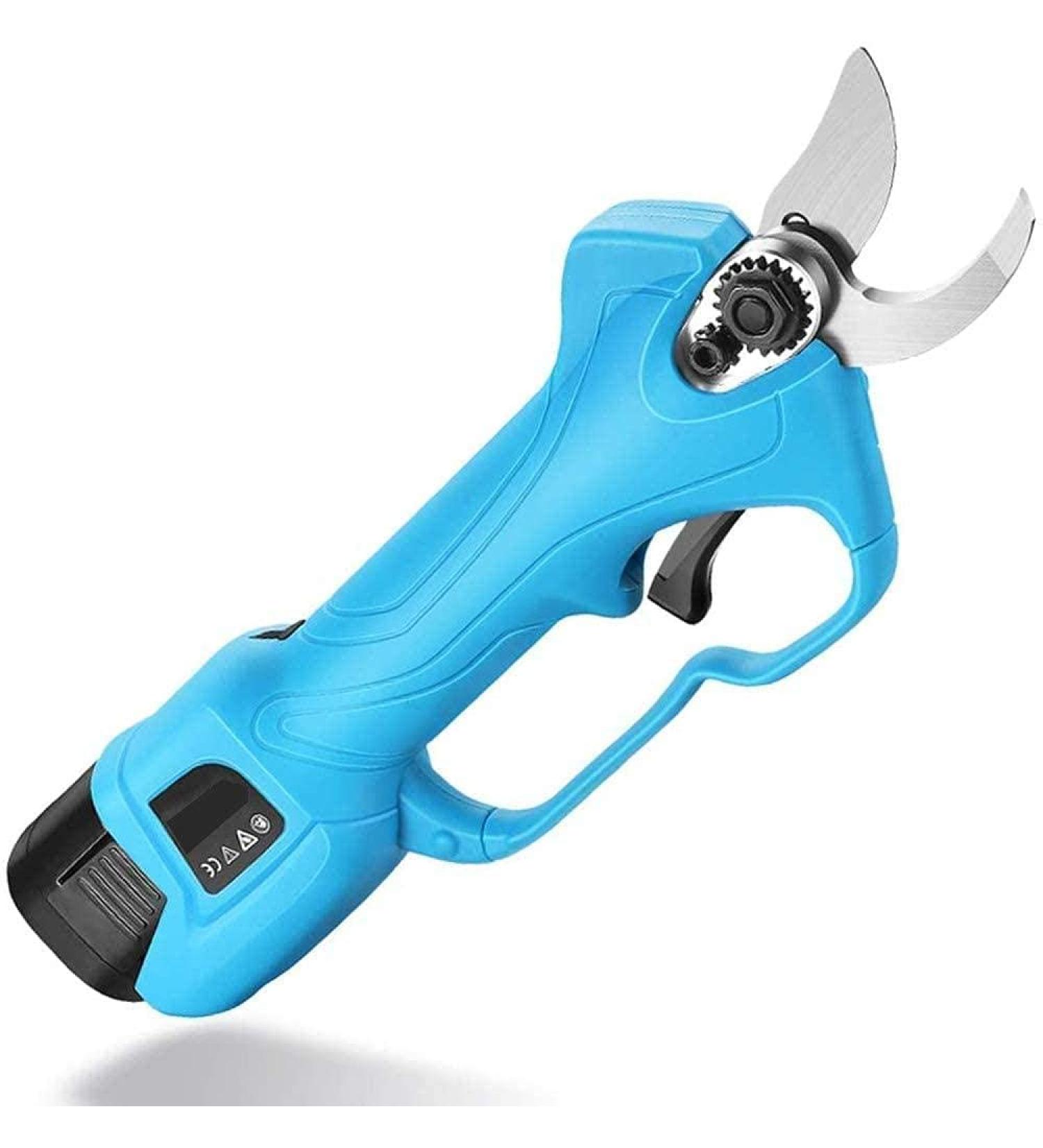 Electric Pruning Shears 16.8V 2Ah 0-25Mm Alloy Steel Professional Cordless Tree Branch Cutter Scissors Flowering Bushes Trimmers Small Gift - Buy Online on GoSupps.com