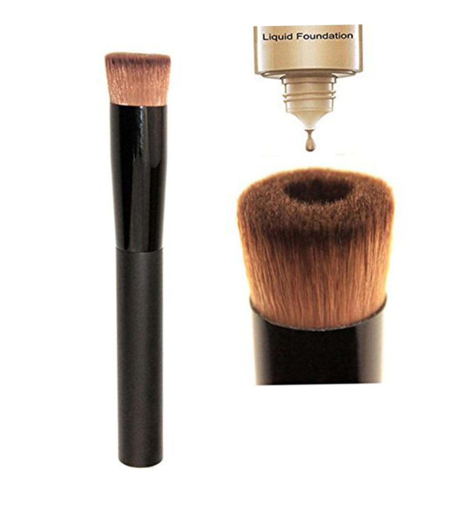 minkissy Makeup Repair Makeup Brush Liquid Foundation Brush Cosmetic for Women Contouring Brush Miss Round Head - Buy Online on GoSupps.com