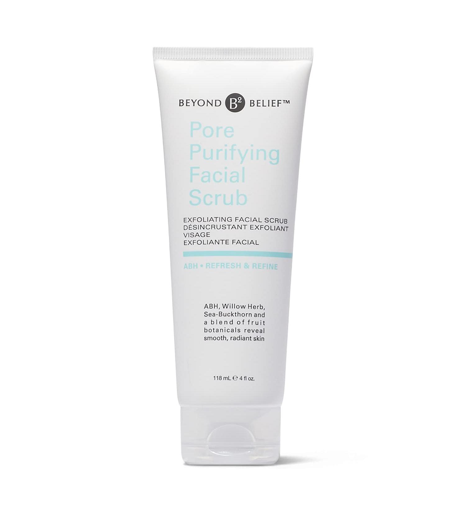 Beyond Belief ABH Exfoliating Facial Scrub Refines Pores Removes Dirt and Makeup Deeply Cleanses Skin