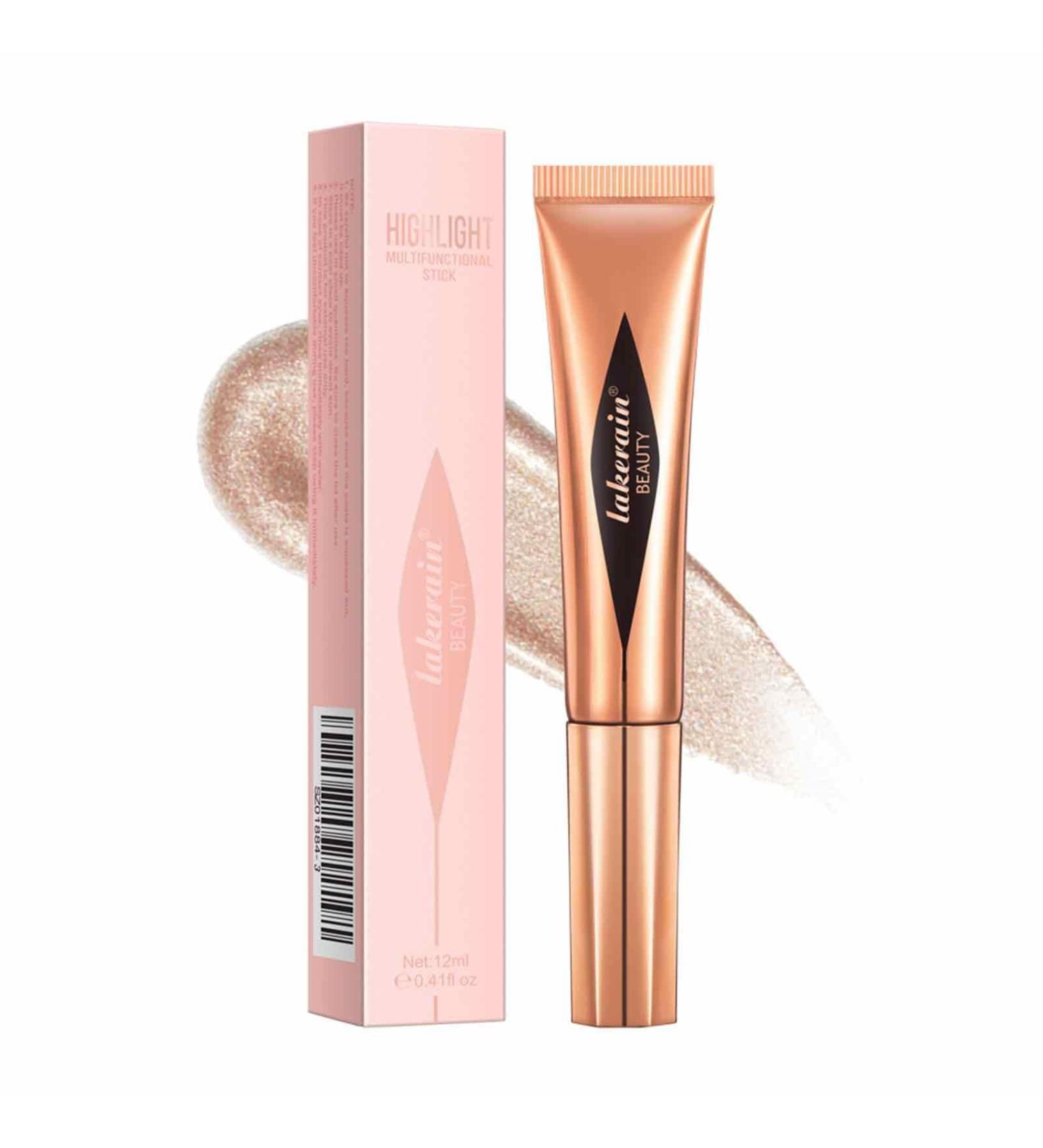 Highlighter Makeup LiquiHighlighter Makeup Stick Highlighter Makeup Highlighter Makeup Cream With Applicator Cushion Long Lasting Smooth - Buy Online on GoSupps.com