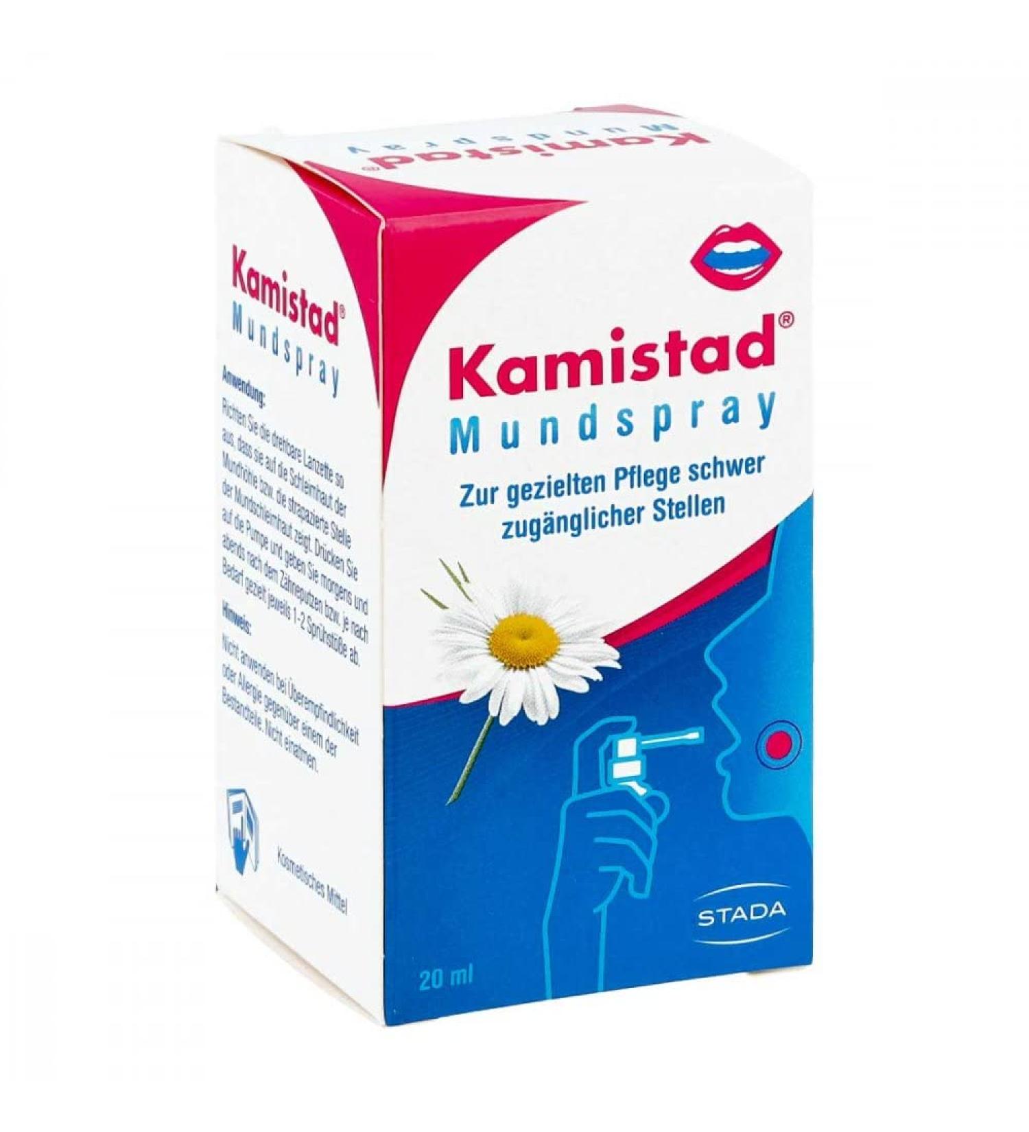 Kamistad Mouth Spray 20 ml - Fast Relief for Oral Pain | Buy Internationally - Buy Online on GoSupps.com
