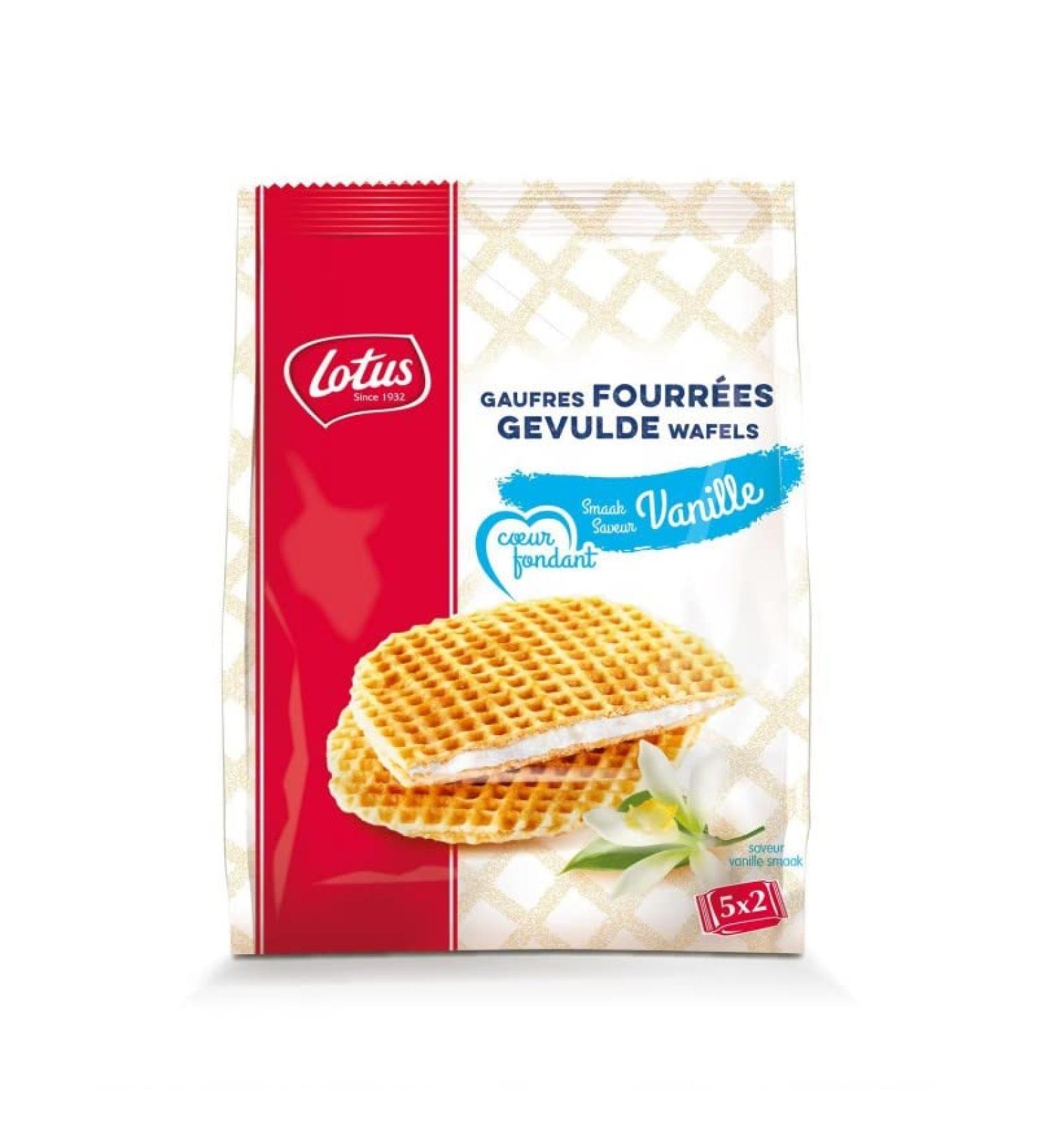 LOTUS - Vanilla Melting Heart Waffles 310G - Pack of 4 - Buy Online on GoSupps.com