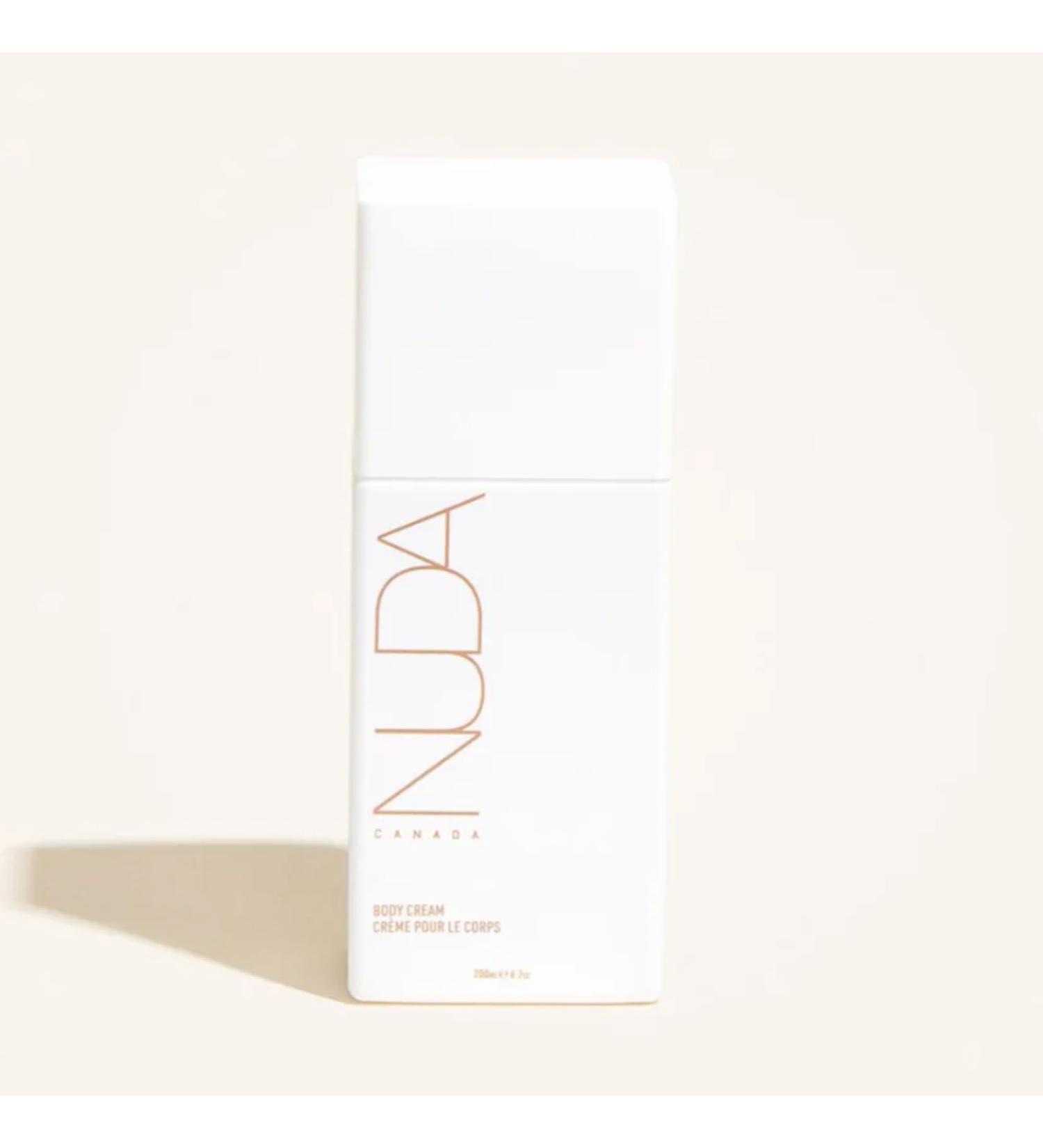 Nuda Body Cream | Sunless Tan-Safe Moisturizer for Women | Hydrating Lotion with Shea Butter & Avocado Oil | Sulfate & Paraben Free - 200 mL - Buy Online on GoSupps.com