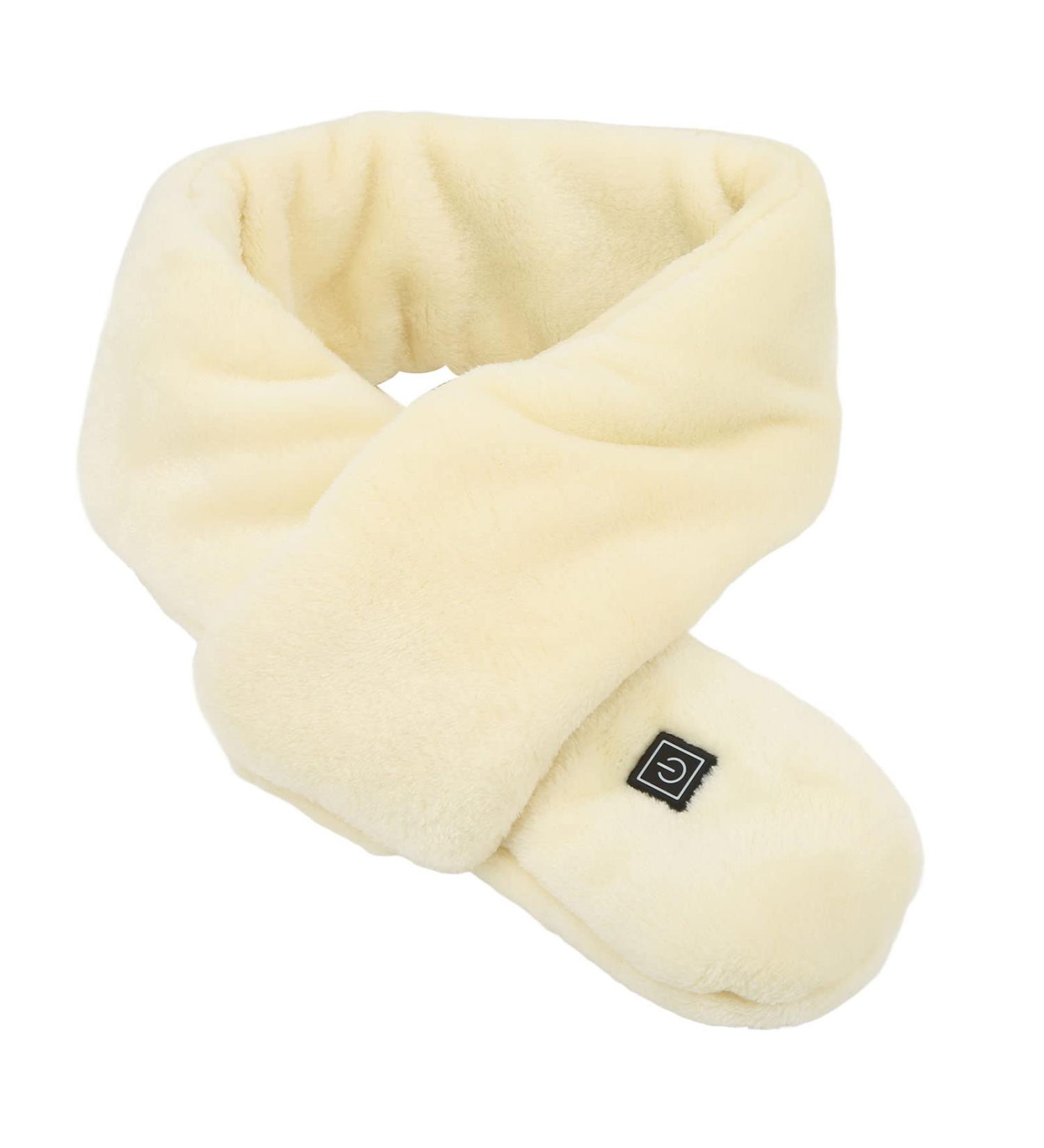 Neck Heating Pillow - Washable Heated Neck Wrap with USB & 3 Temperature Settings | Thermal Neck Bandage for Men & Women - Winter Outdoor Use (Khaki) - Buy Online on GoSupps.com