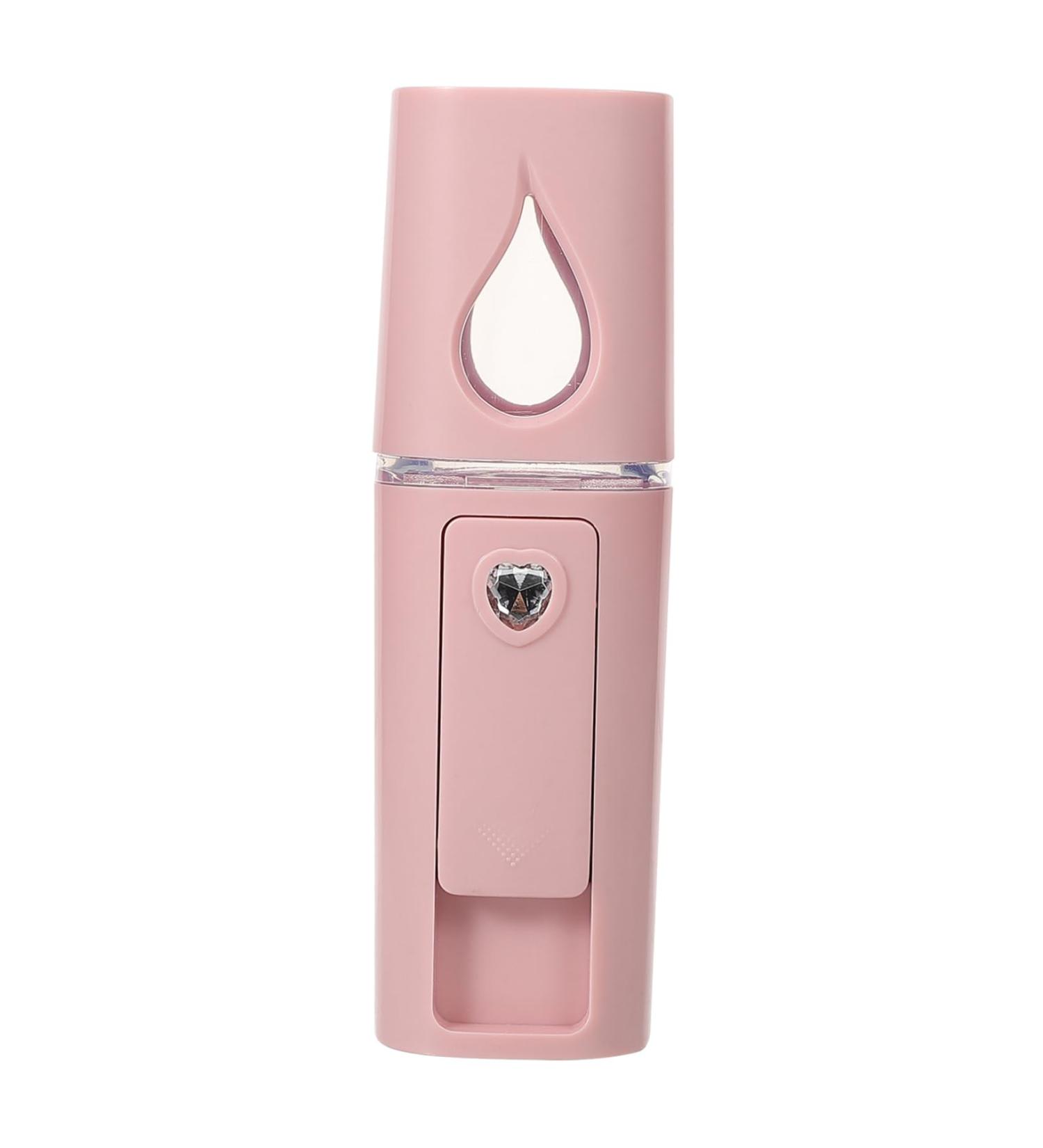 Baluue Hydrating Beauty Instrument Face Mister Mini Face Steamer Personal Humidifier for Face Abs Pink - Buy Online on GoSupps.com