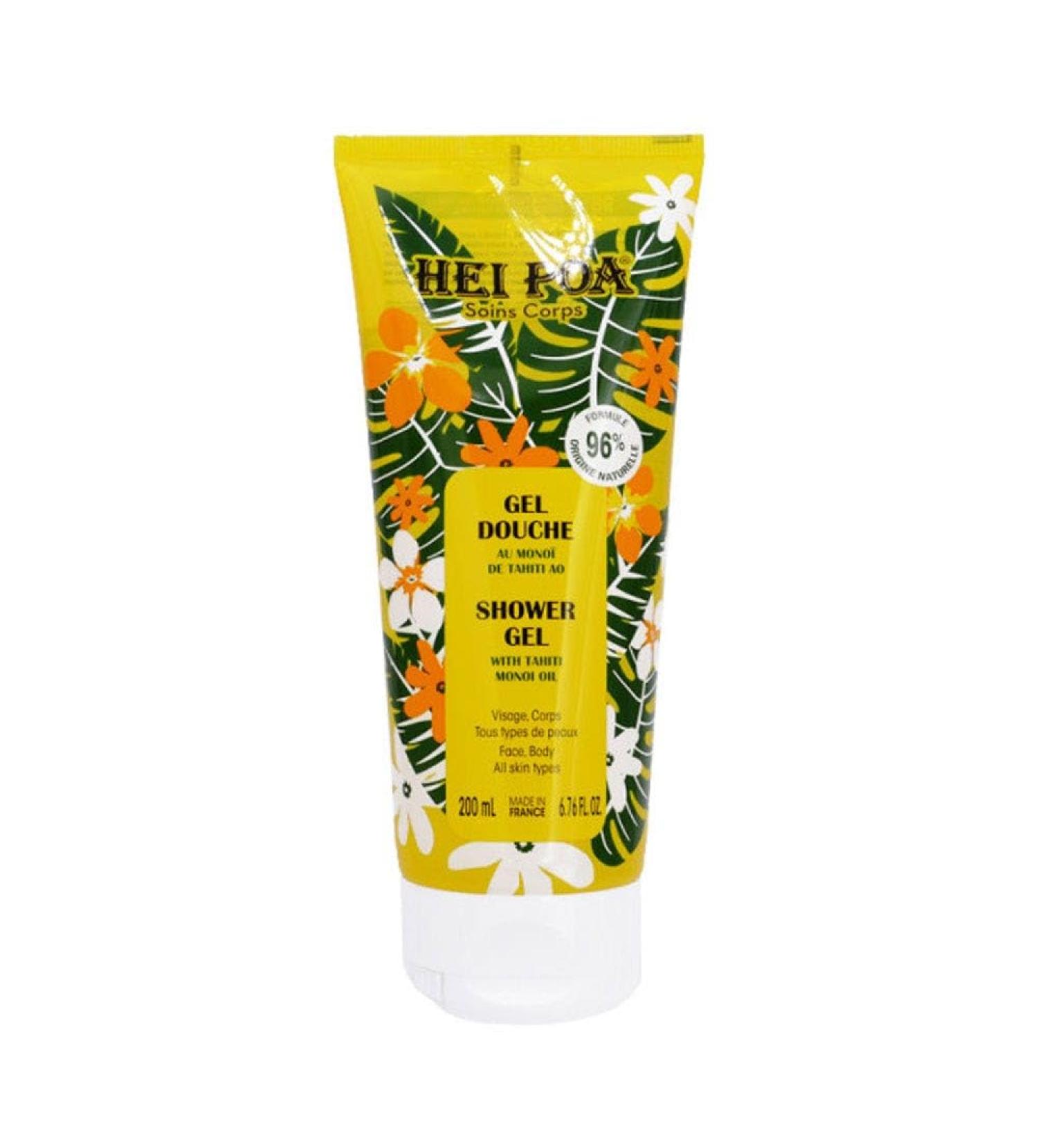 Hei Poa Shower Gel With DO Tahiti Monoi Oil 150ml