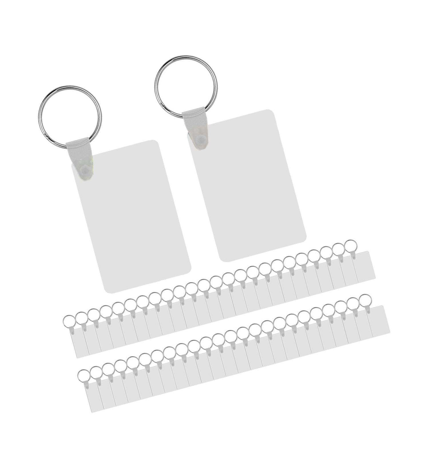 Plaque de transfert thermique double face rectangulaire de remplacement pour porte-cl s en acrylique - Buy Online on GoSupps.com