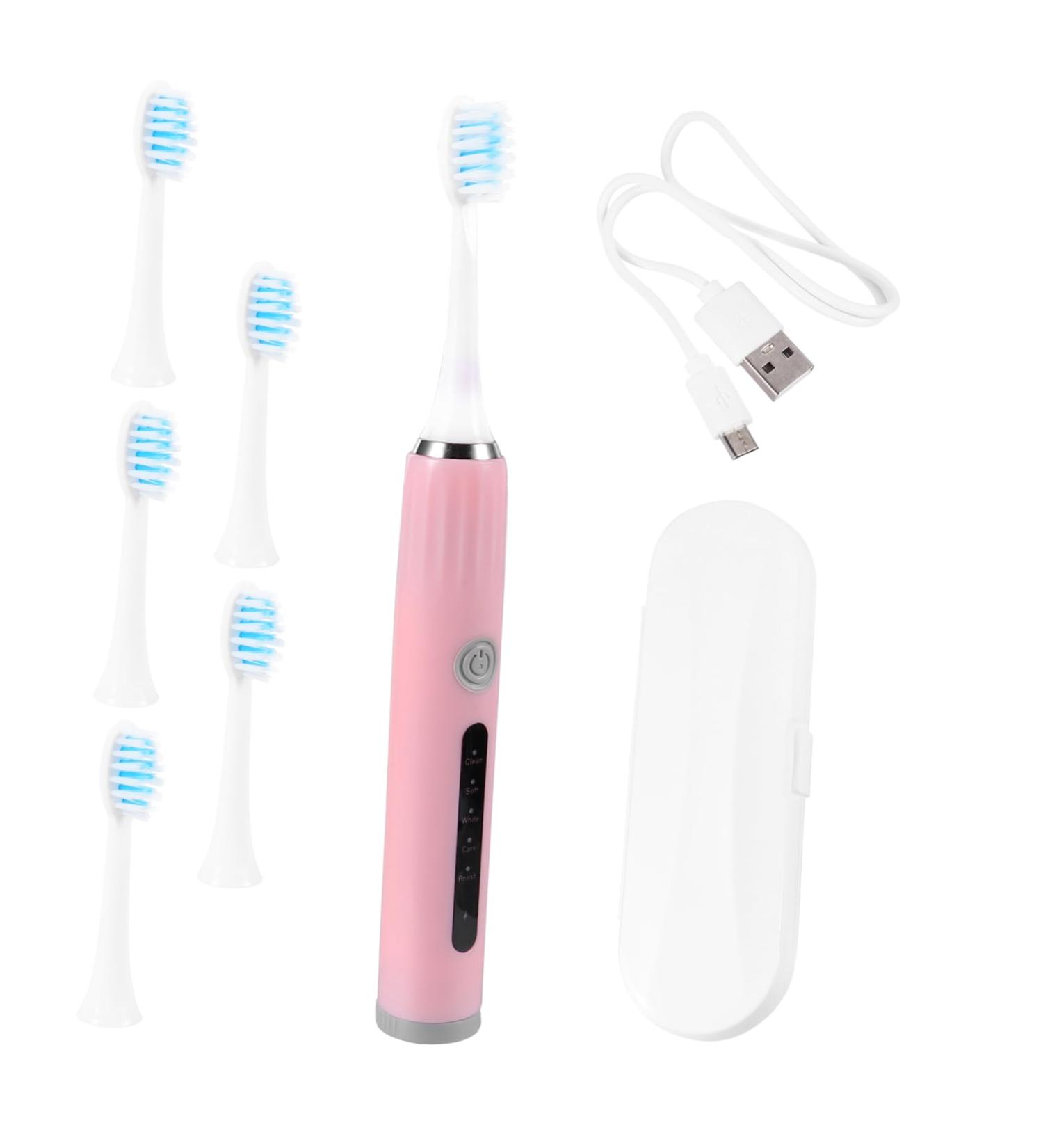 Gatuida Ultra Soft Electric Toothbrush - Travel-Friendly USB Rechargeable Oral Care Device for a Bright Smile - Buy Online on GoSupps.com