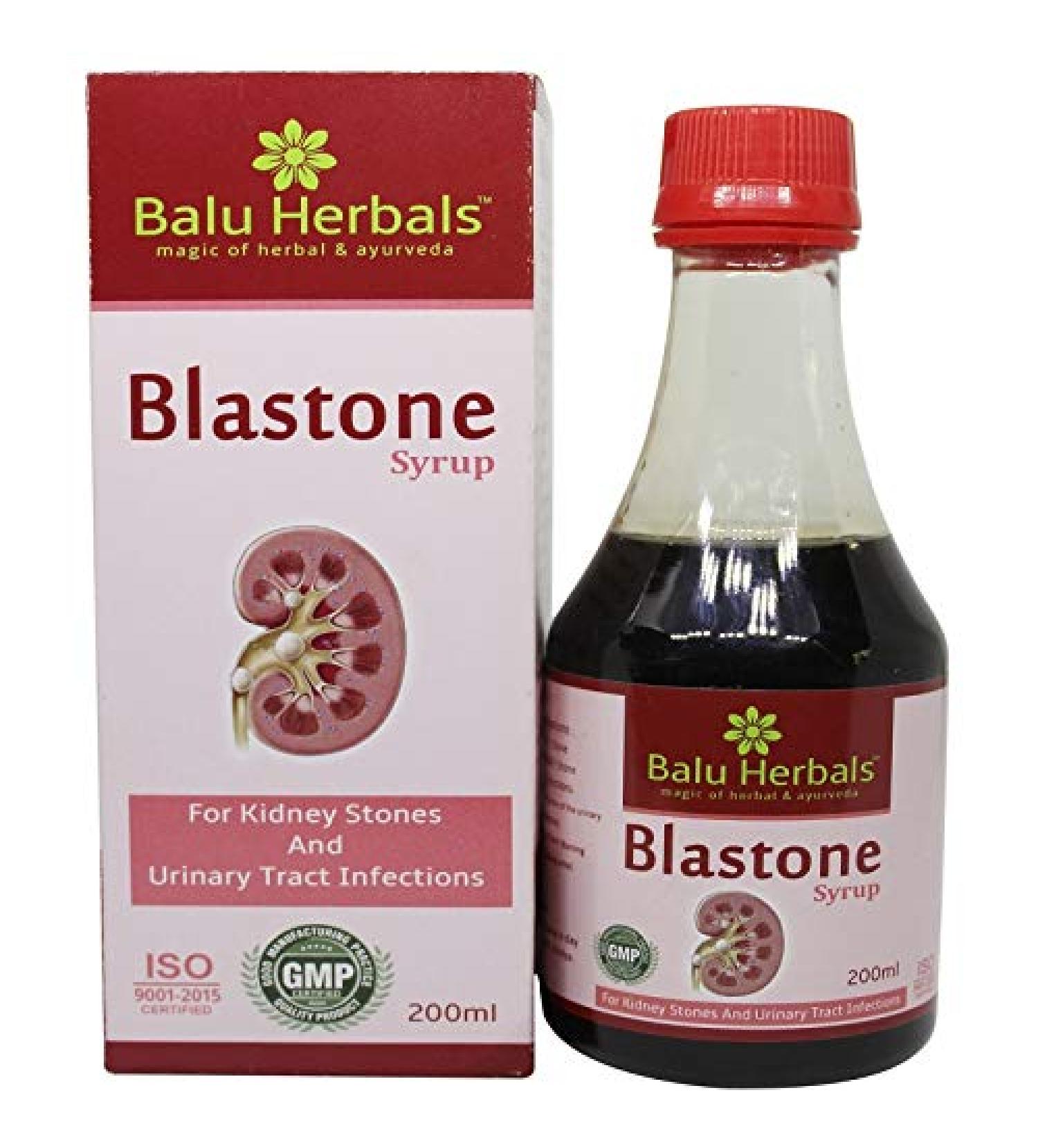 2 X Balu Herbals Blastone Syrup 200ml