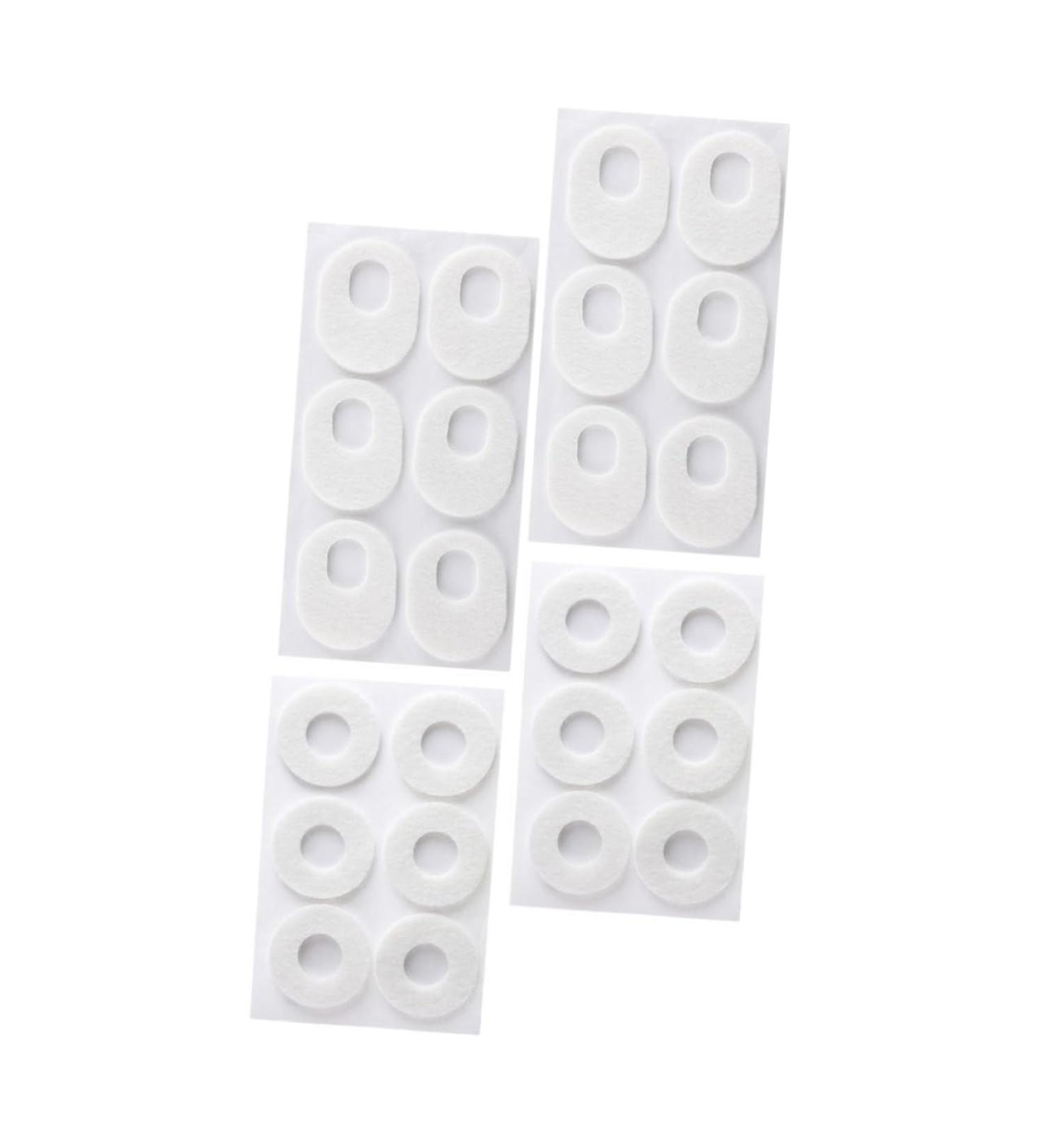 GLEAVI 4 Sheets Corn Stickers Callus Cushions Toe Pads Corn Cushion Pads Toe Pads for Corns Corn Protectors for Toes Heel Pad Pain Care Tool Felt White Foot Patch Simple - Buy Online on GoSupps.com