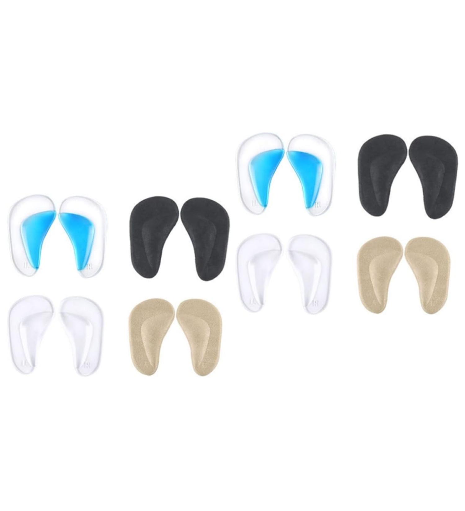 GLEAVI 8 Pairs Arch Support Cushions - Orthotic Inserts for Infants & Children | Gel Arch Pads for Heels - Best Foot Care Solution - Buy Online on GoSupps.com