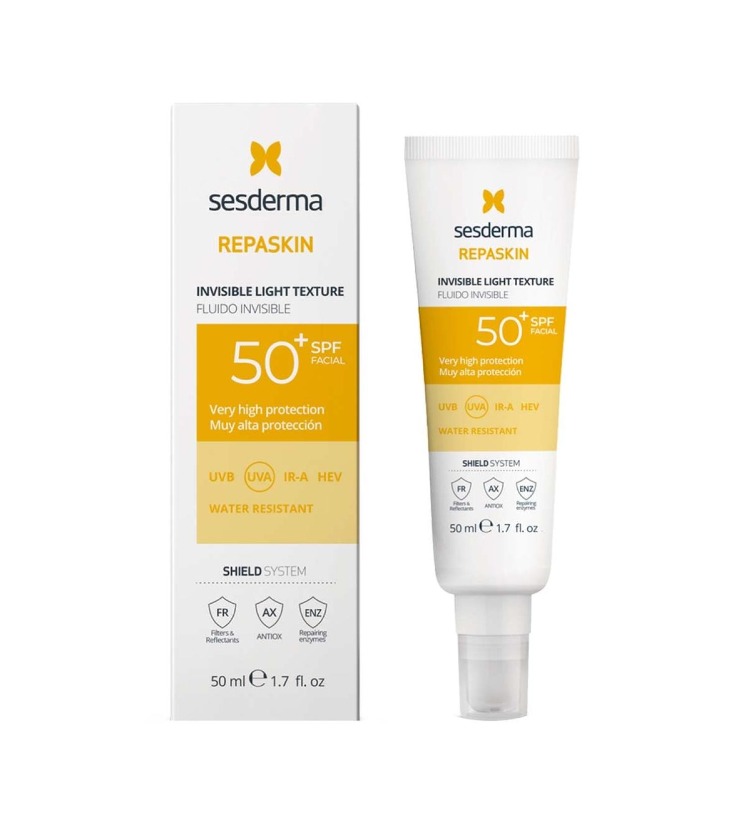 Fotoprotector Spf 50 Facial Fluido Invisible - 50 Ml