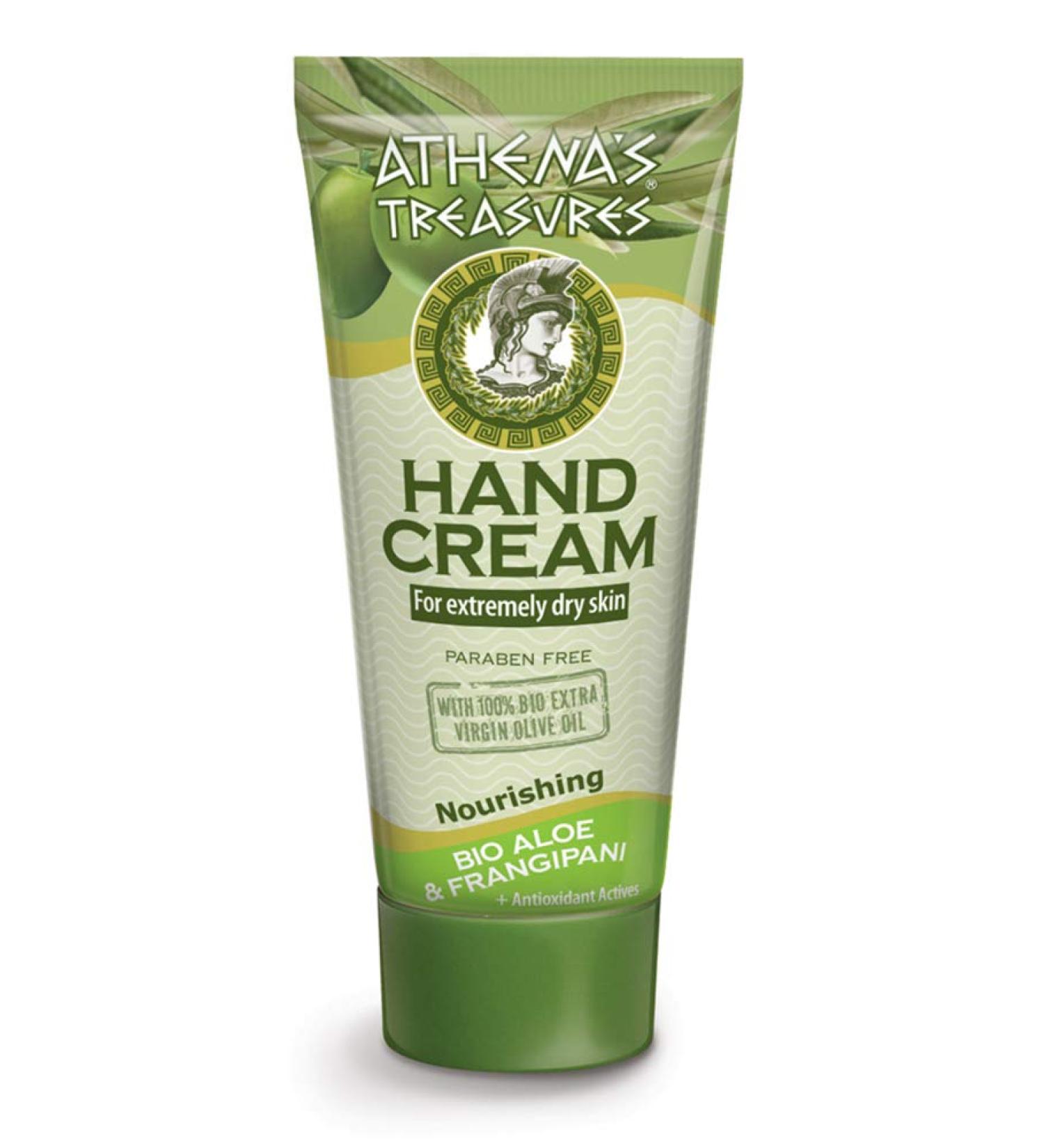 Pharmaid Athenas Treasures Moisturising Hand Cream - Aloe Vera & Frangipani 60ml | Naturally Good | International Shipping Available - Buy Online on GoSupps.com