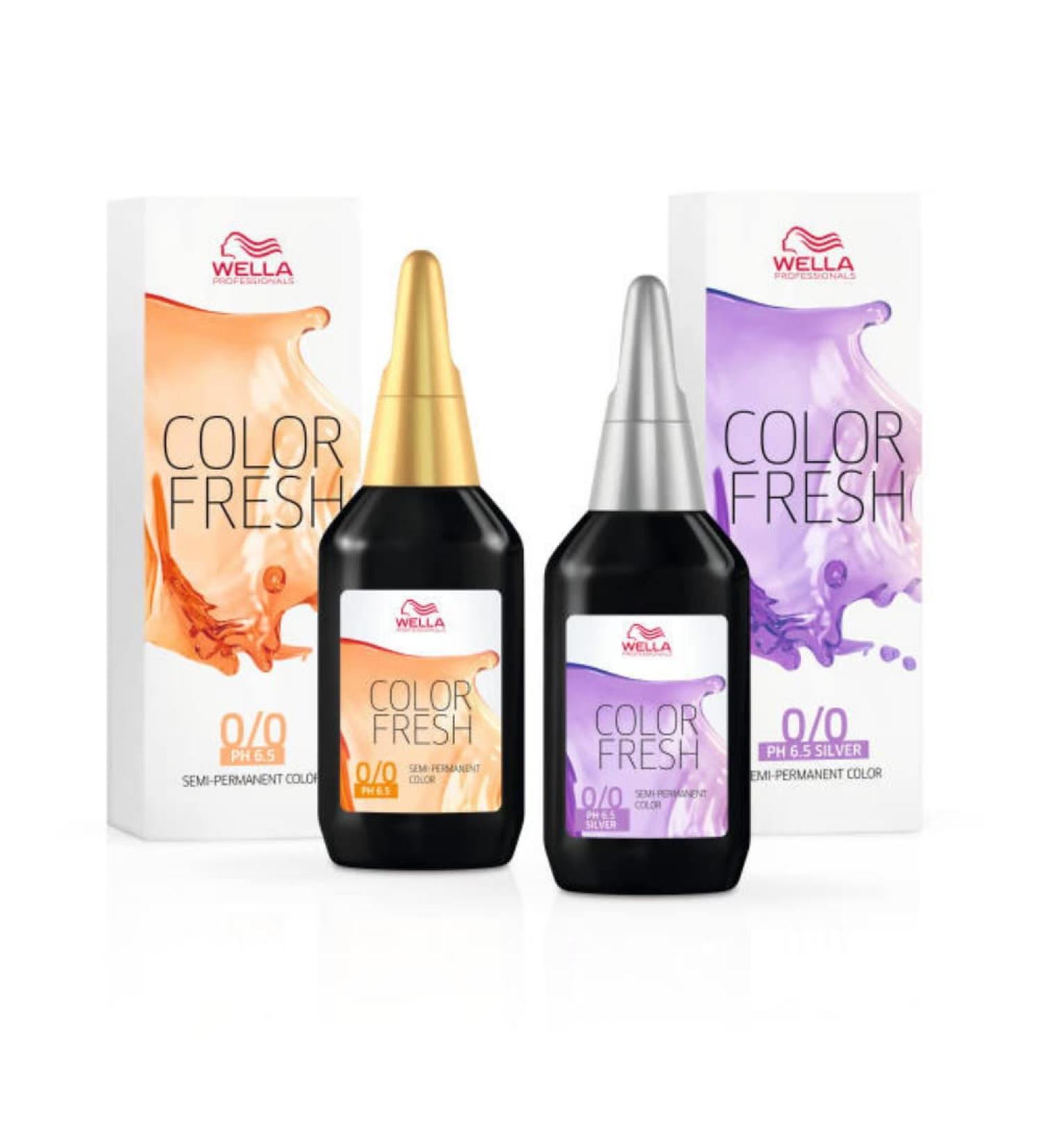 Wella Color Fresh Hair Toner 75ml - 6/45 Dark Blonde/Red Red-Violet