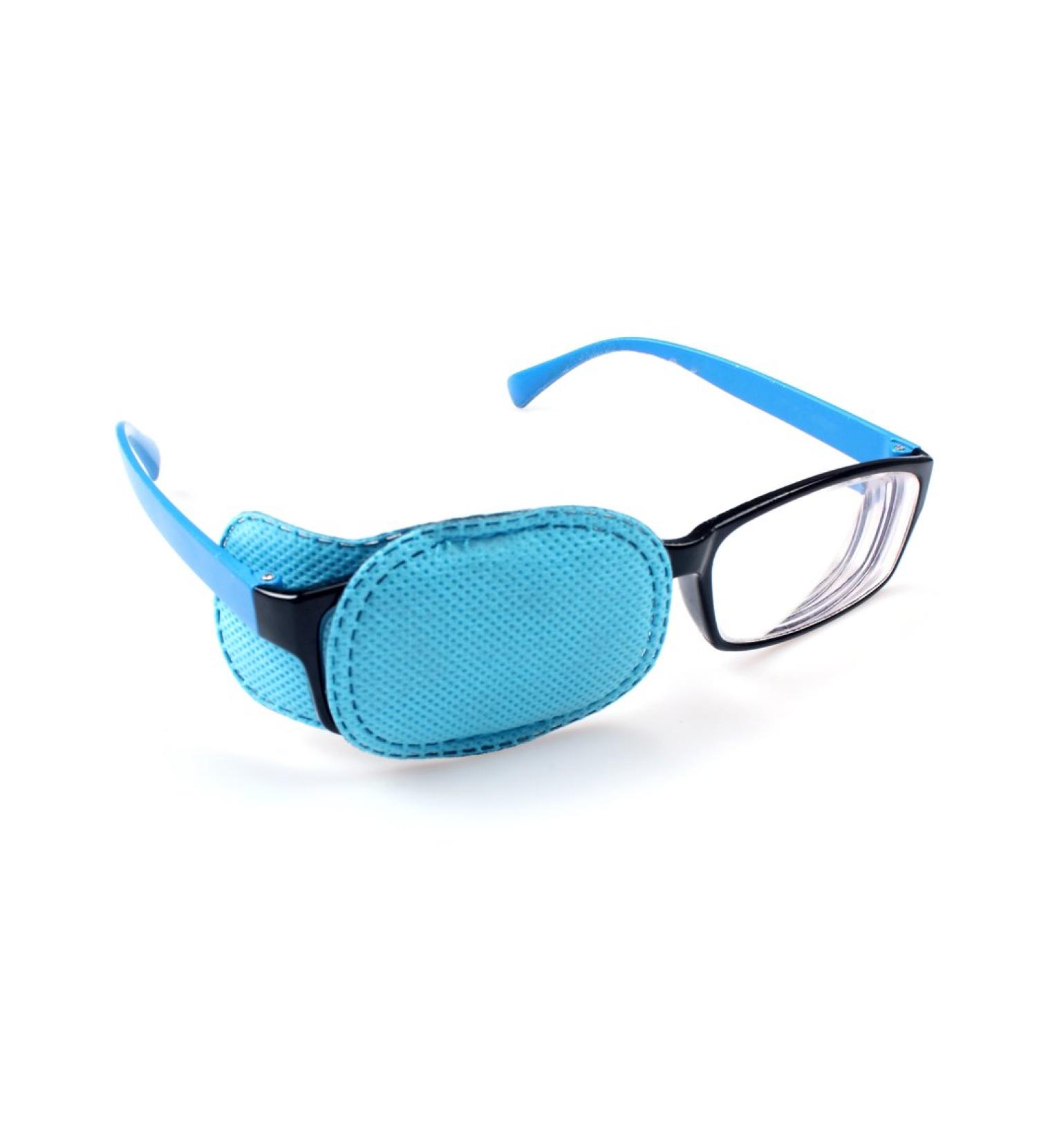 Ewinever 6PCS Amblyopia Eye Patch For Kids - Treat Lazy Eye and Strabismus, No Skin Irritation (Blue) - Buy Online on GoSupps.com