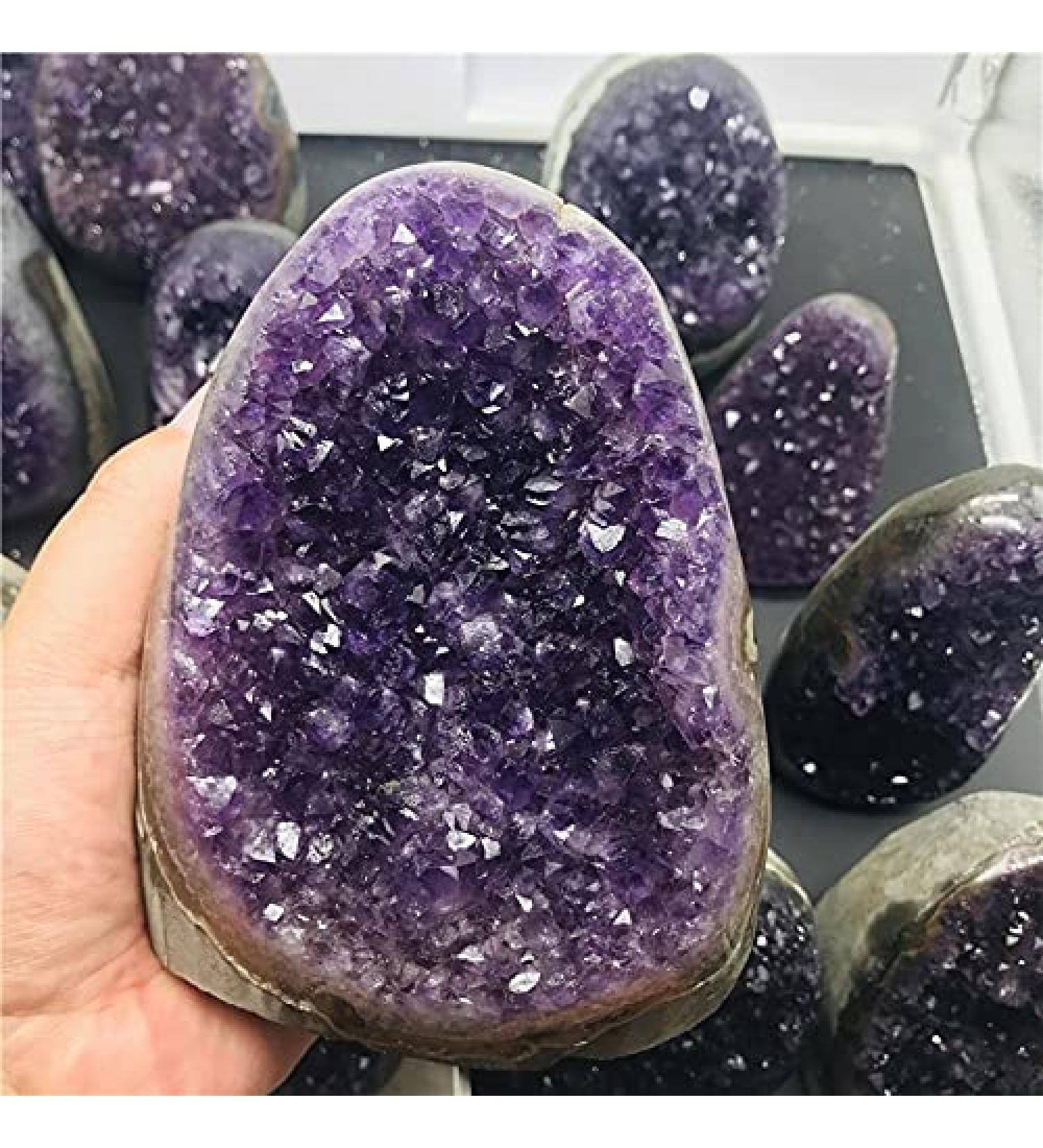 Amethyst Crystals Natural Amethyst Stone Home Decoration Raw Quartz Minerals Real Uruguay Amethyste Spiritual (Color : 600-700g) Home Collections (Color : 2000-2100g) - Buy Online on GoSupps.com