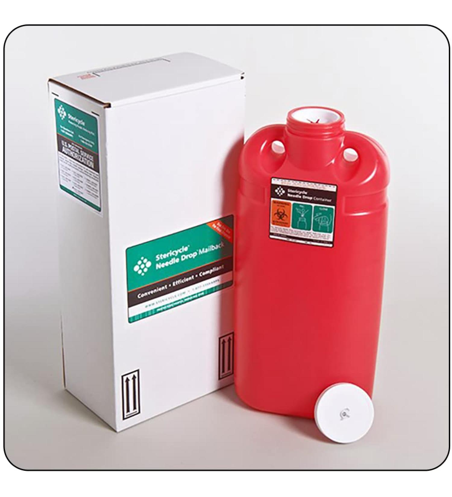 3 Gallon Sharps Mail Back Disposal System