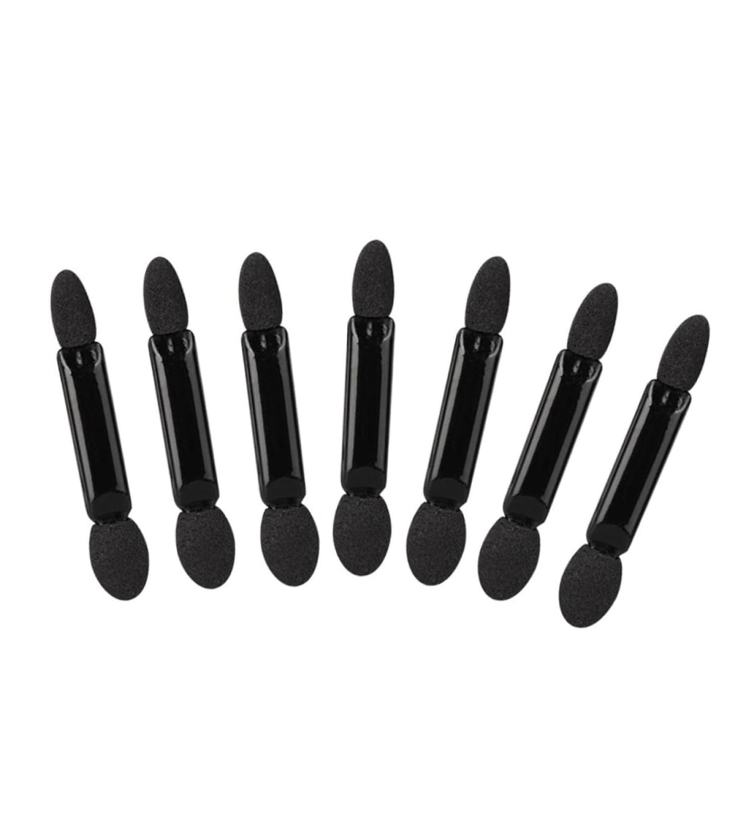 PLAFOPE 100pcs Brush Eyeshadow Makeup Eyeshadow Brush Eyeshadow Brush Kit Women Eyeshadow Brush Black - Buy Online on GoSupps.com