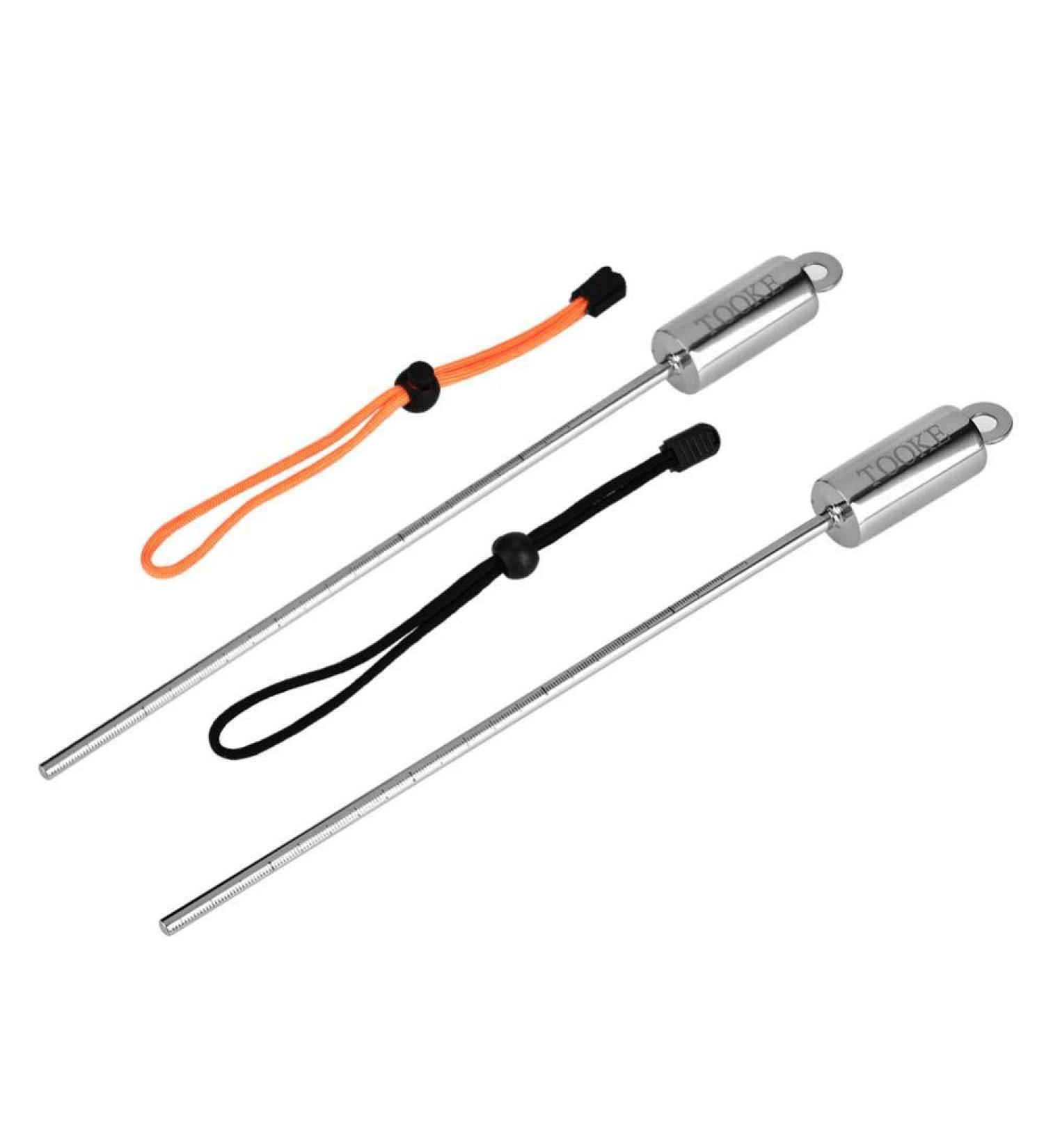 Alomejor Lobster Stick Scuba Diving Underwater Pointer Rod with Lanyard - Stainless Steel Noise Maker in Orange - Buy Online on GoSupps.com
