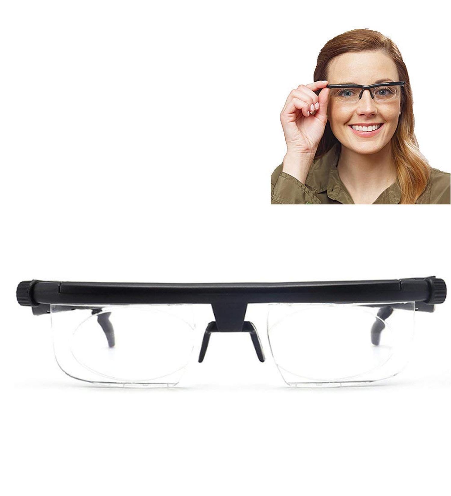 Nicekool Adjustable Focus Reading Glasses -6D to +3D Diopter | Variable Lens Correction for Computers - Shop Internationally - Buy Online on GoSupps.com