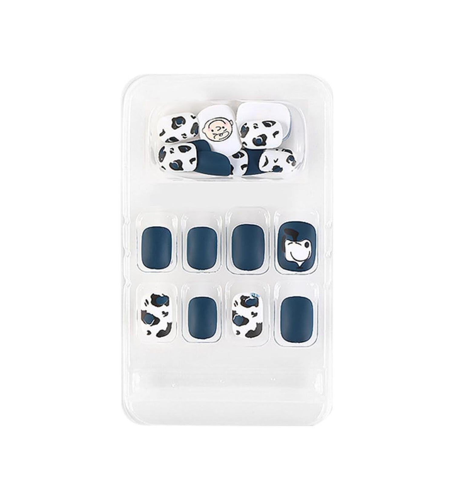 dijiusidy False Nail Perfect Matching Simple to Wear Fingernail Full Coverage Press Type Strong Viscosity Adjustable Paster Type 1 F741 Type 1 F741 - Buy Online on GoSupps.com