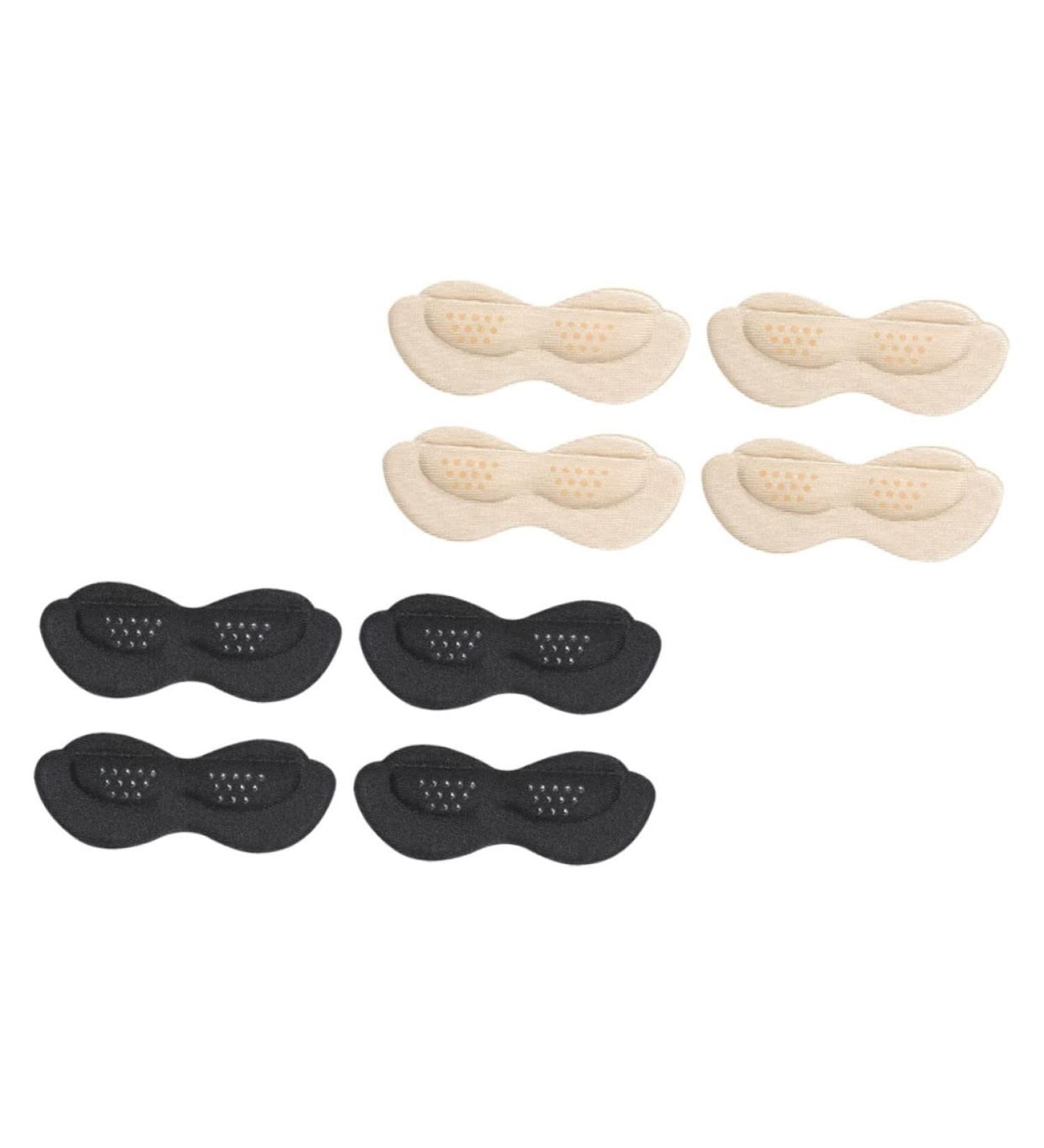 FRCOLOR 4 Pairs High Heel Insoles - Orthopedic Anti-Wearing Heel Pads - Comfort & Support - 9.5x3.5cm - International Shipping Available - Buy Online on GoSupps.com