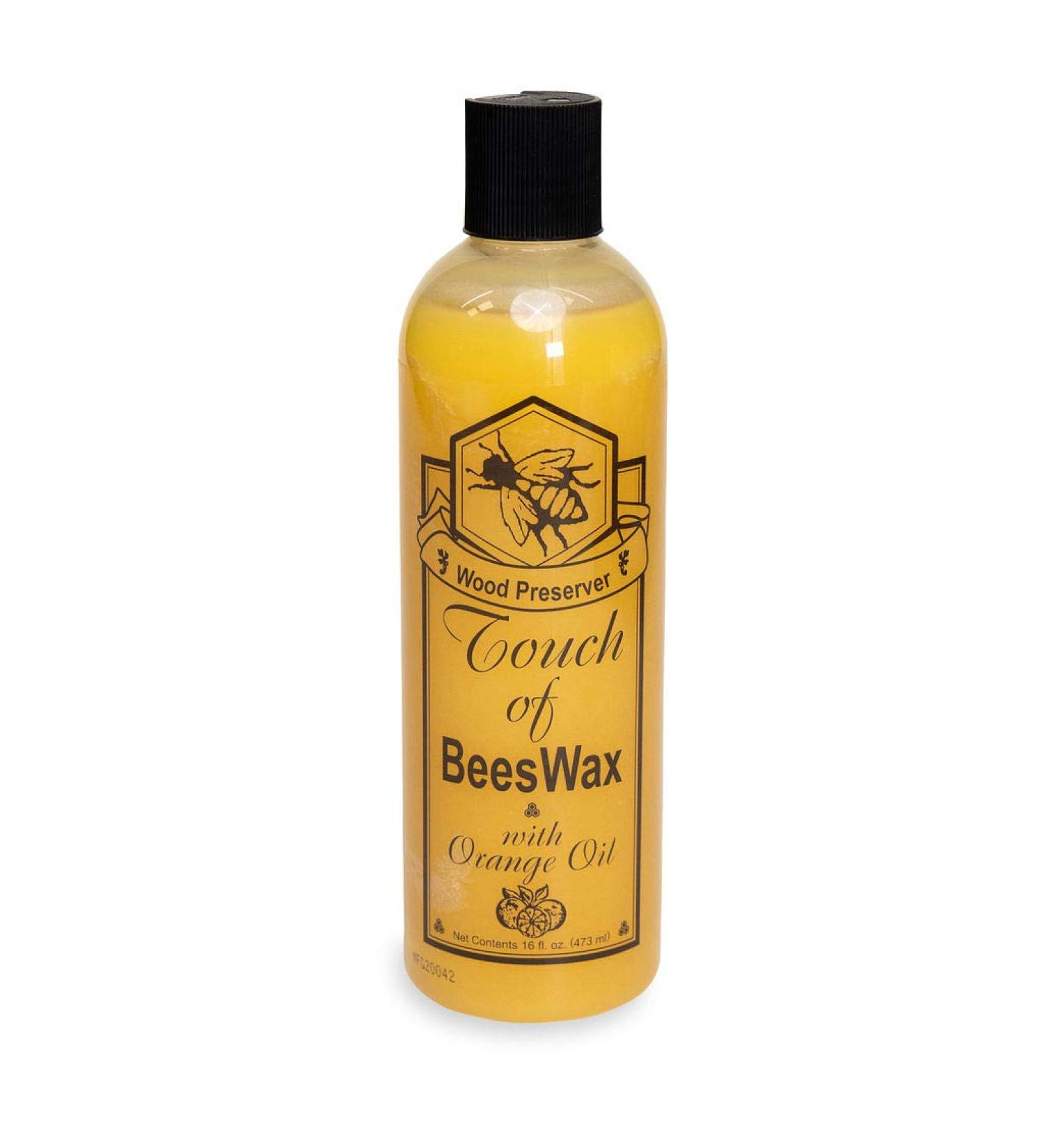 Beeswax Furniture Polish & Conditioner with Orange Oil - 16oz - Wood Floor Scratch Repair, Feed Into Hardwood, Restore & Protect Cabinets - Buy Online on GoSupps.com