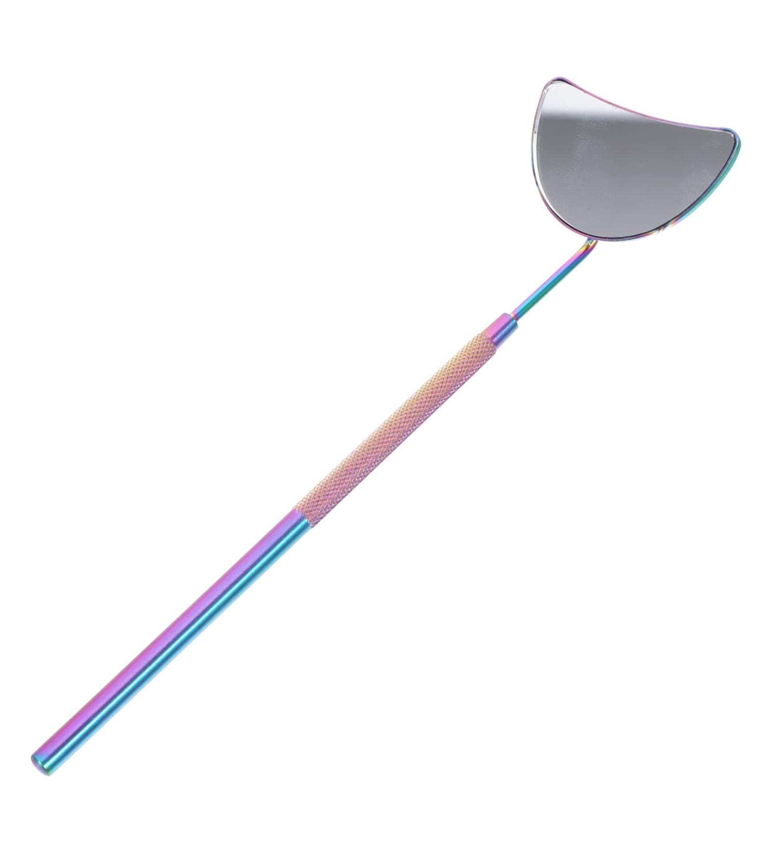Healeved 1pc Eyelash Grafting Salon Tool Eyelash Supply Eyelash Inspection Mirror Handheld Eyelashes Mirror Eyelash Check Mirror Eyelash Tools Mirror for Eyelash - Buy Online on GoSupps.com