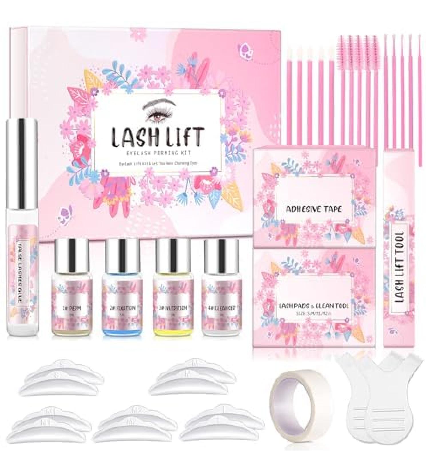 Professional Lash Lift and Eyelash Perming Kit for Stunning Curled Lashes Kit with Precision Tools for Achieving Stunning Curled Lashes - Long Lasting - Buy Online on GoSupps.com