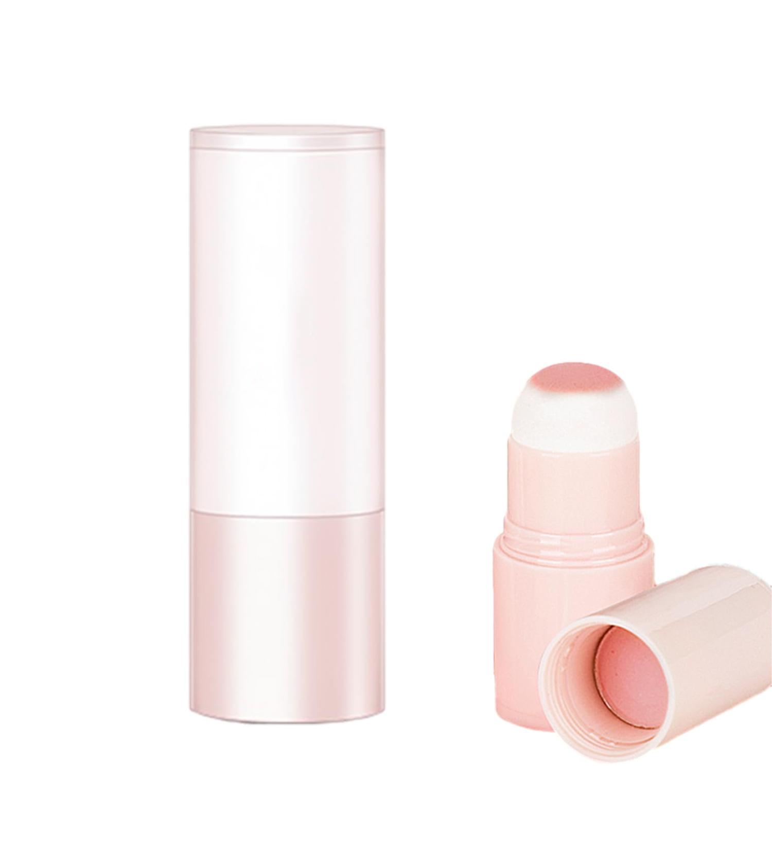 Makeup Blush Stick | Blendable Pink Blush with Sponge Head Face Makeup for Cheeks Lips and Eyeshadow Powder Blush Contour Stick Fulenyi Application - Buy Online on GoSupps.com