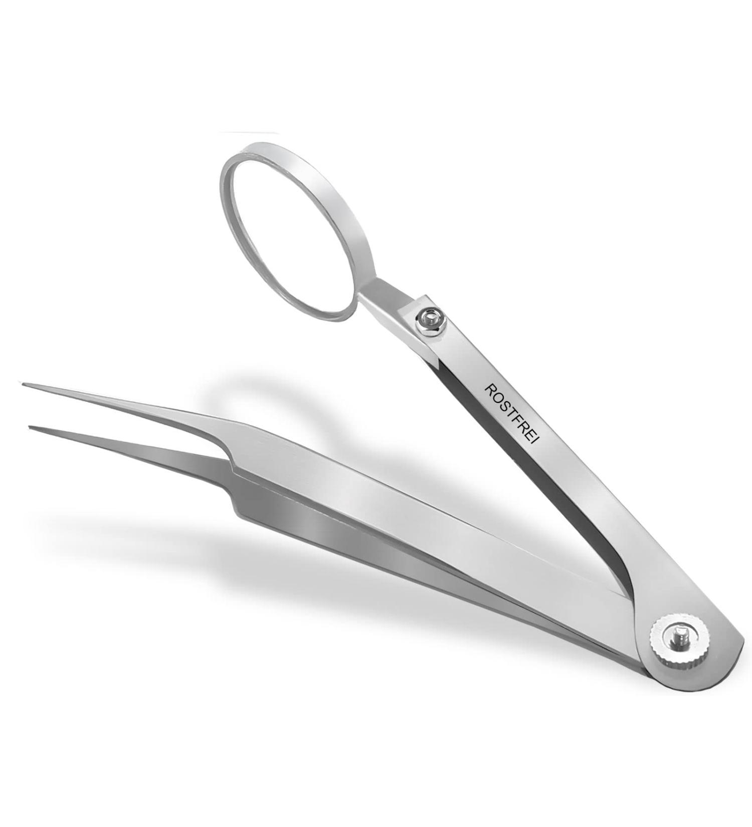 Professional Tick Tweezers & Remover - 13.4 cm Tick Pliers Gripper & Hook for Safe Tick Removal - Buy Online on GoSupps.com