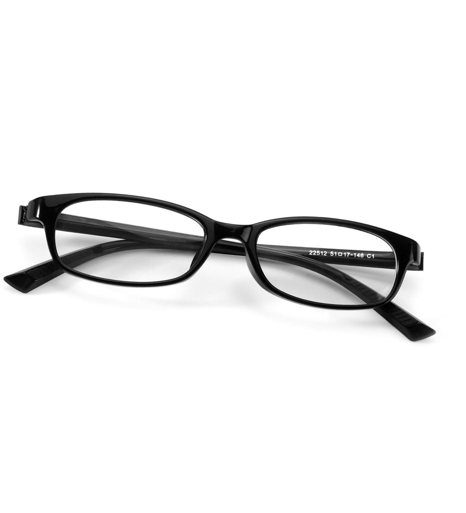 TJUTR Fashion Fake Glasses - Non-Prescription Clear Glasses for Women | Blue Light Blocking Y2K Cosplay Eyewear Frame TB22512-V3 Black-v3 - International Shipping Available - Buy Online on GoSupps.com
