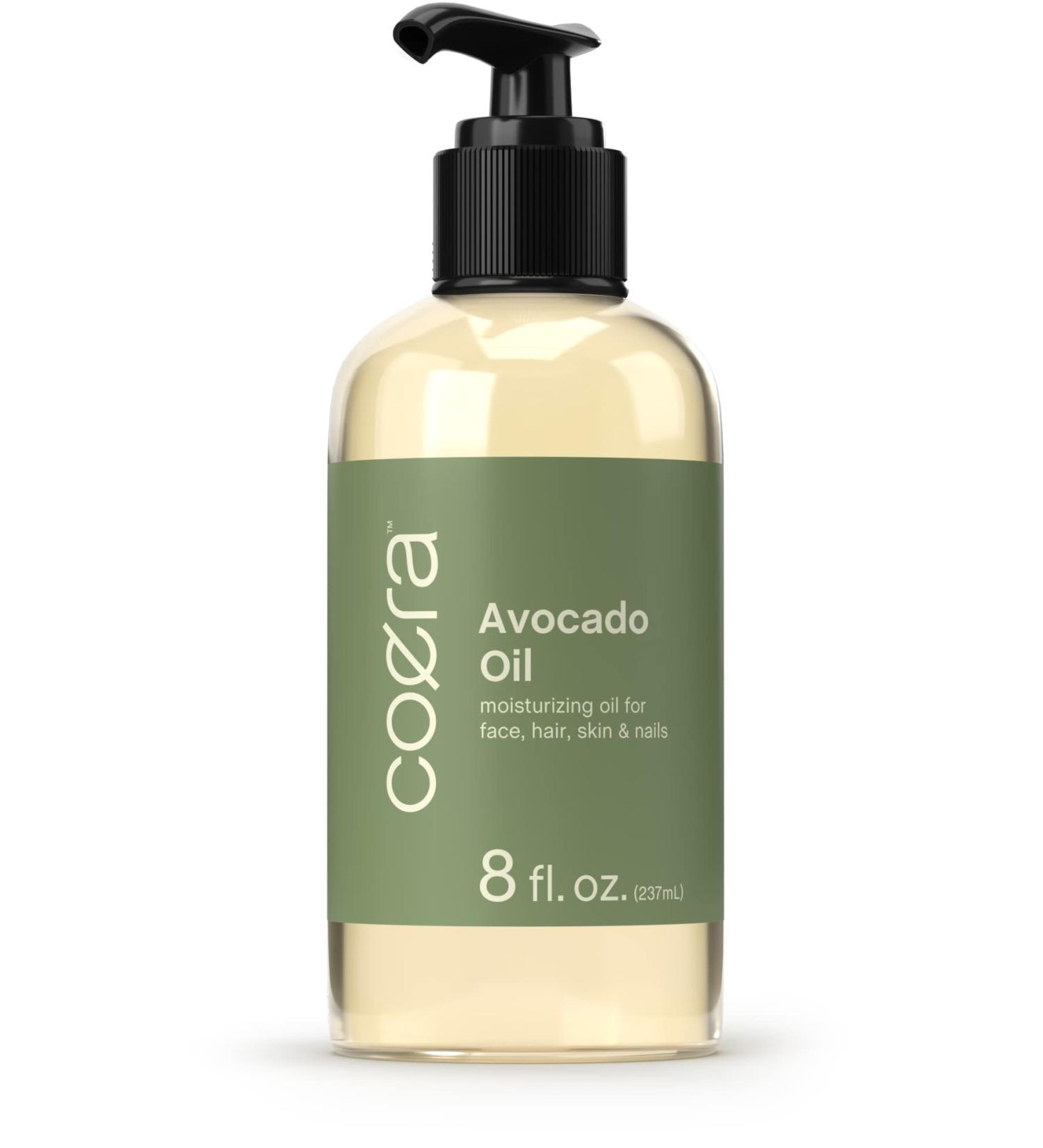 Organic Avocado Oil | 8 fl oz | Moisturizing Oil for Face, Hair, and Skin | Paraben, SLS, & Fragrance-Free - Buy Online on GoSupps.com