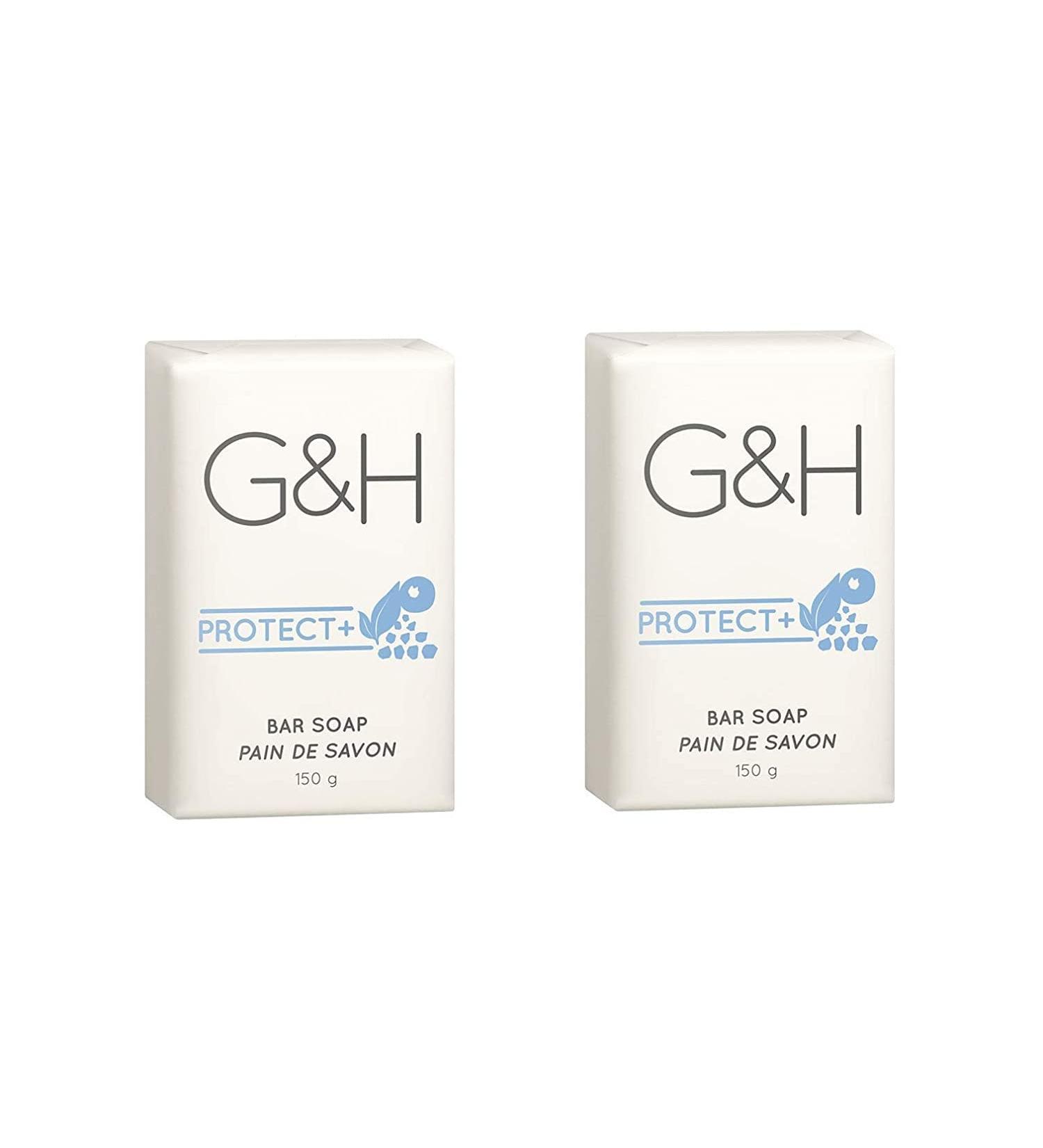 2 Pack Set G&H Protect Bar Soap Sulfate Free 5.29oz Each Clean-Scented