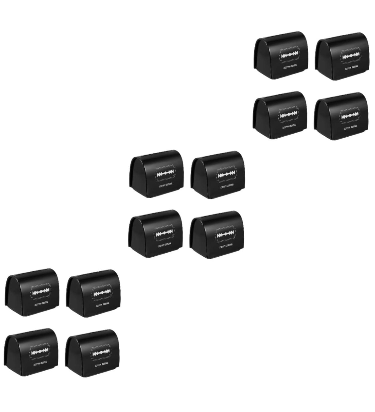 FRCOLOR 12-Pack Razor Blade Storage Box - Safe Disposal Container for Shaving Blades - Buy Online on GoSupps.com