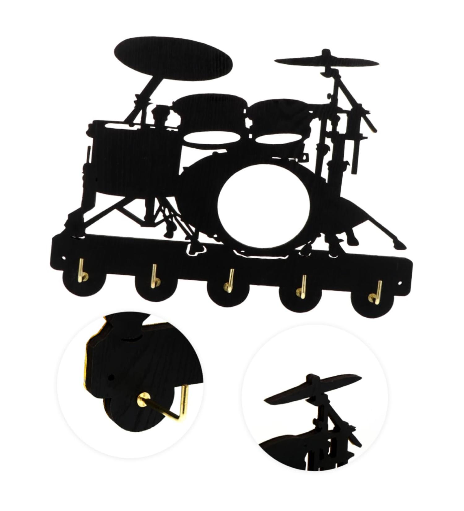 Zerodeko Hook up Towels Wooden Hangers Key Keychain Hooks for Hats Wooden Hooks Rack Metal House - Buy Online on GoSupps.com