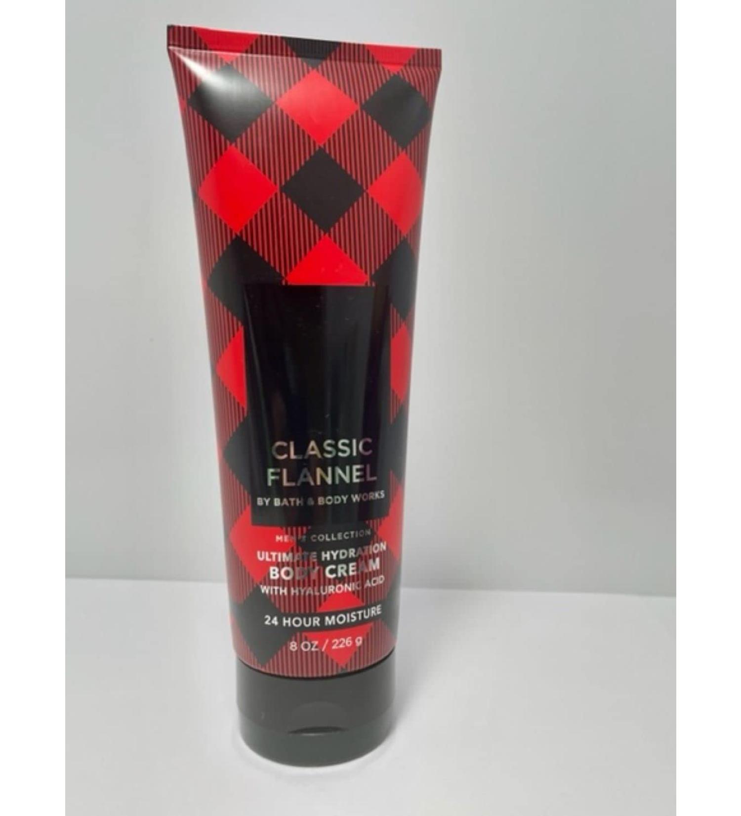 Bath and Body Works Men's Flannel Hydration Body Cream | Holiday 2021 Collection - Buy Online on GoSupps.com