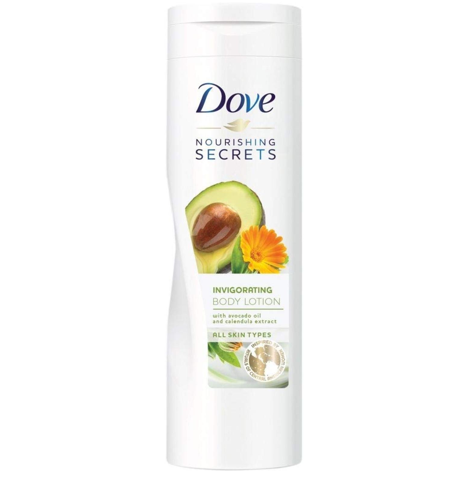 Dove Body Lotion - Invigorating Ritual Avocado - for all skin types - Pack of 3 (3 x 250 ml)
