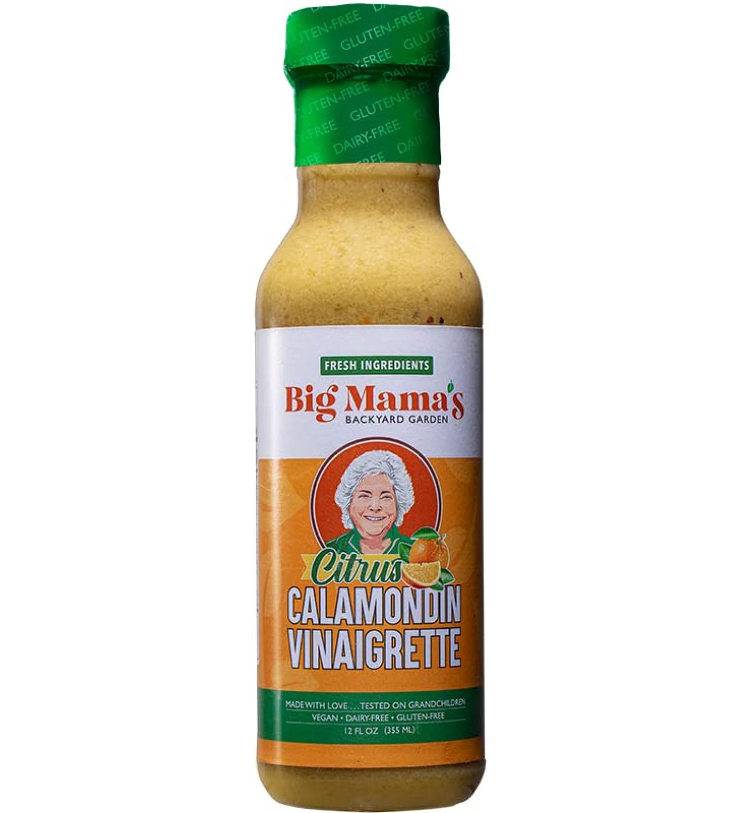 Big Mama's Backyard Garden Calamondin Vinaigrette - 12 oz | Vegan & Gluten-Free - Buy Online on GoSupps.com