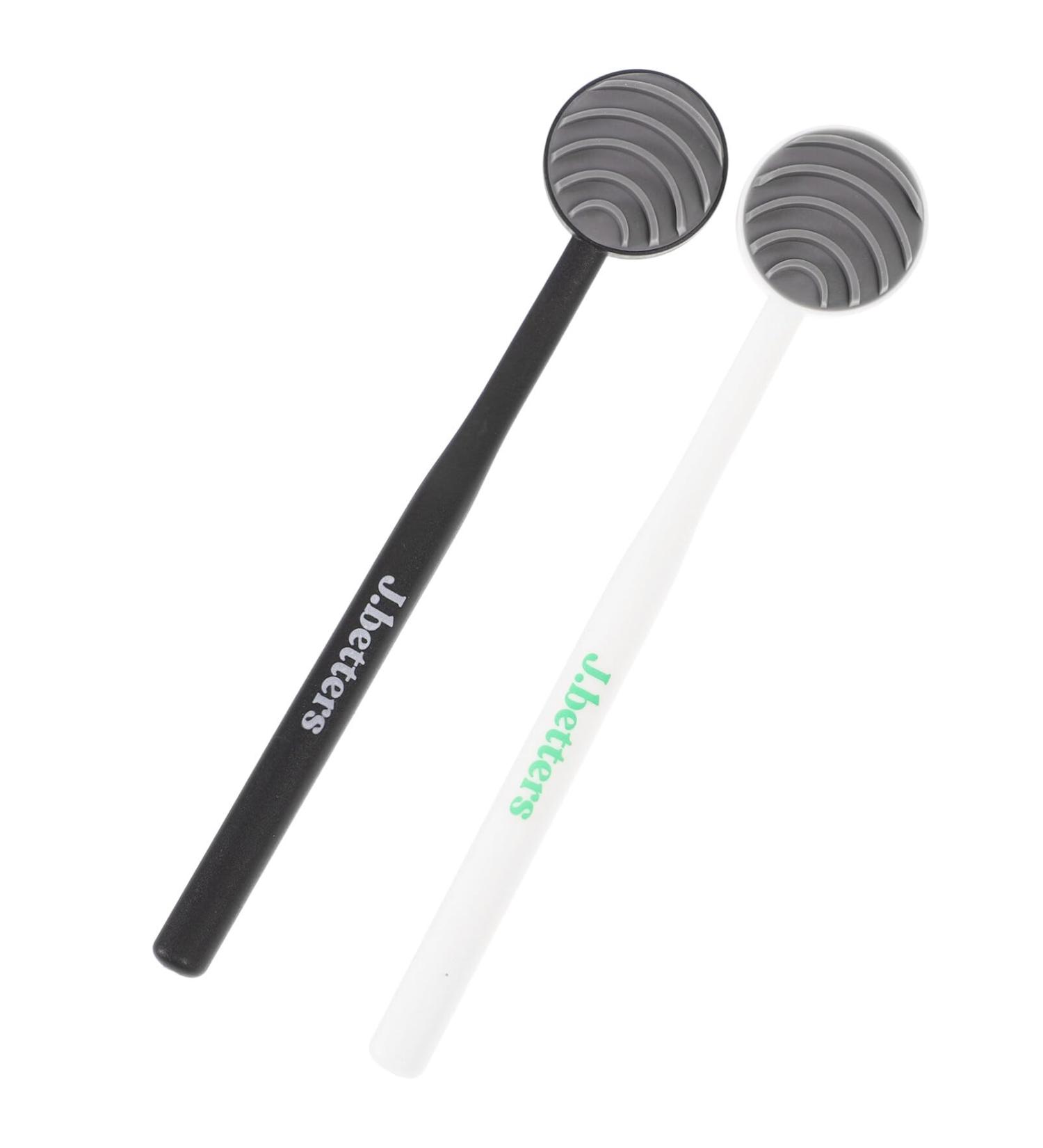 FOMIYES 2pcs Tongue Cleaning Brush - Effective Tongue Scraper for Fresh Breath | TPR Mouth Cleaner for Kids & Adults - Buy Online on GoSupps.com