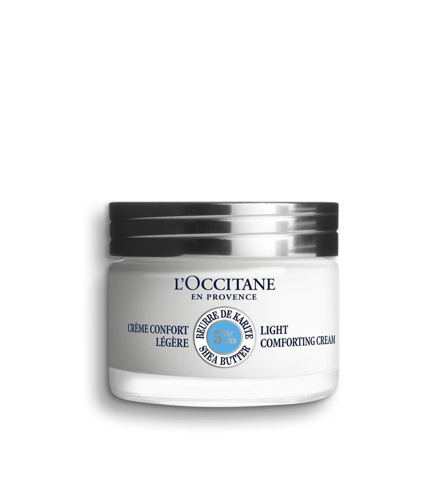 L'Occitane Shea Light Face Cream 1.7 fl. oz. | Hydrating & Nourishing Formula - Buy Online on GoSupps.com